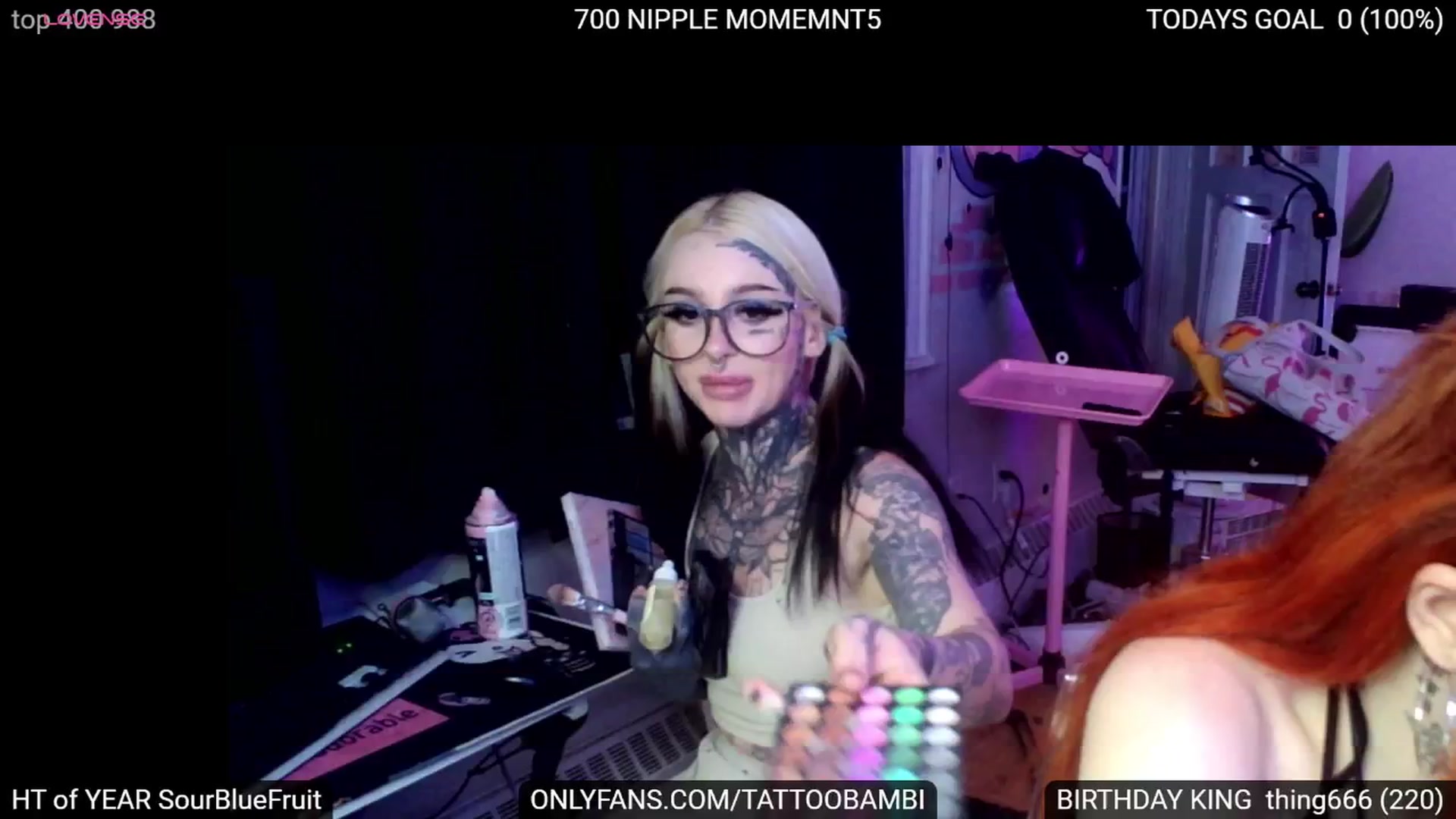 Gallery image thumbnail from Tattoobambi's myfreecams stream on, 08/23/2024, 07:40 image 7 of 20