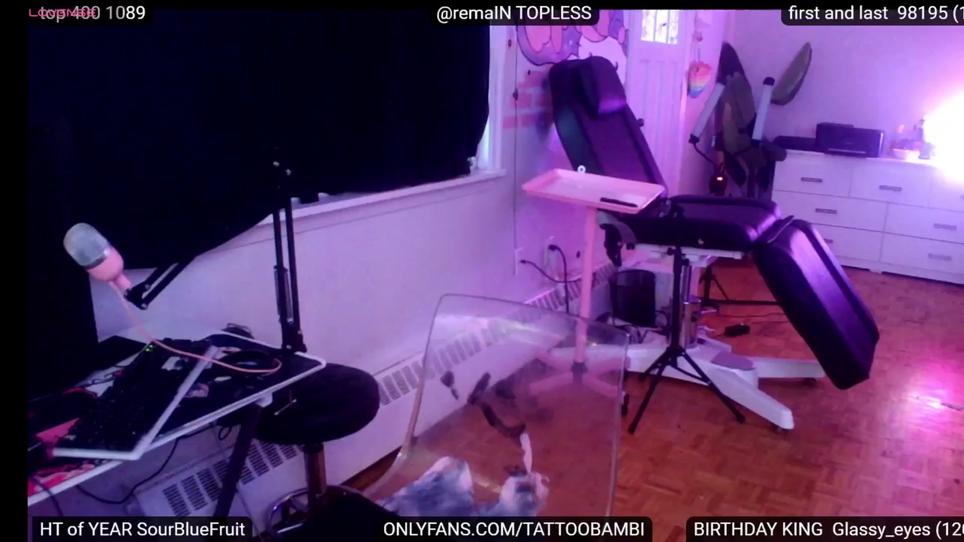 Gallery image thumbnail from Tattoobambi's myfreecams stream on, 08/28/2024, 24:01 image 5 of 20