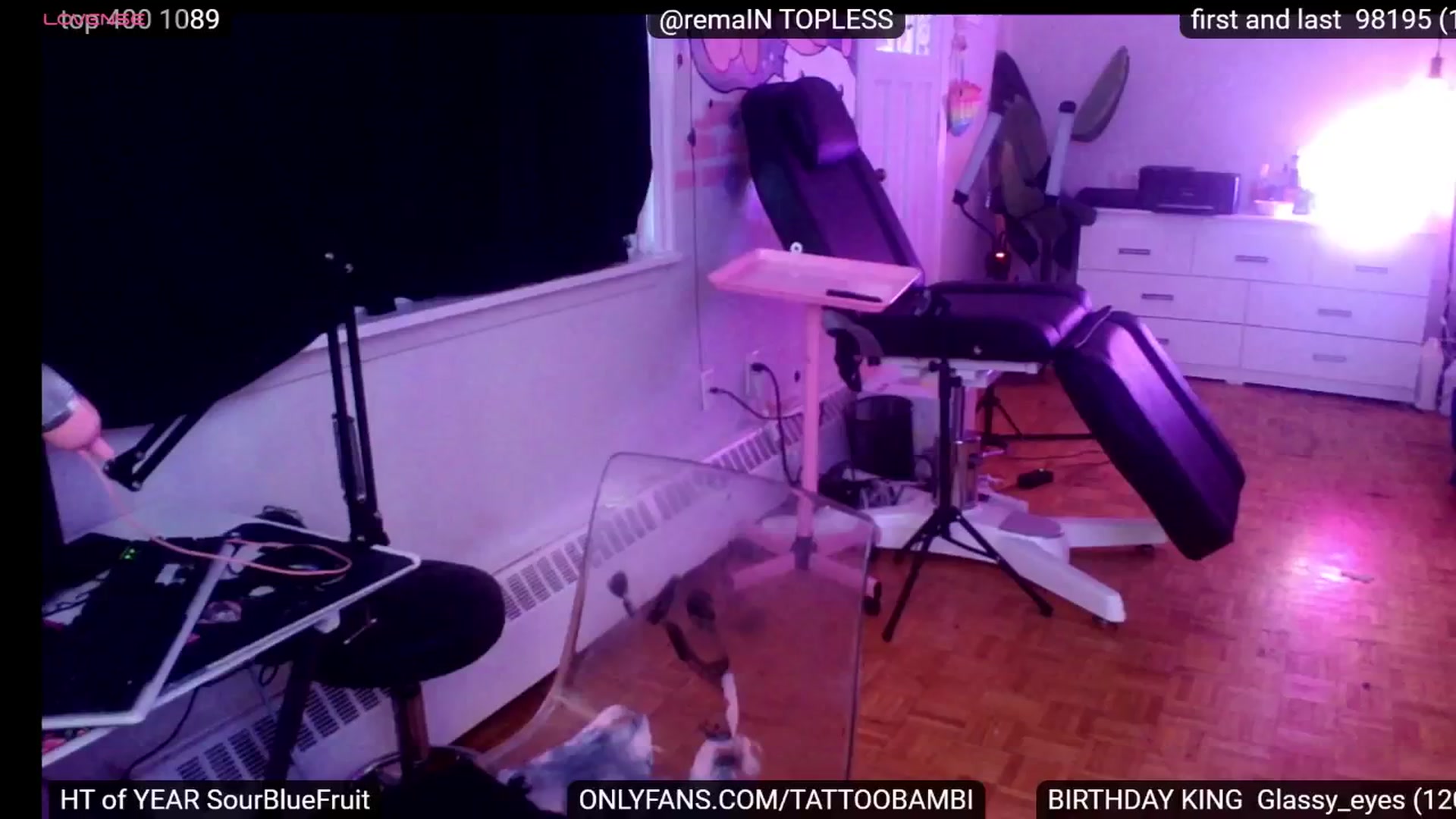 Gallery image thumbnail from Tattoobambi's myfreecams stream on, 08/28/2024, 24:01 image 11 of 20