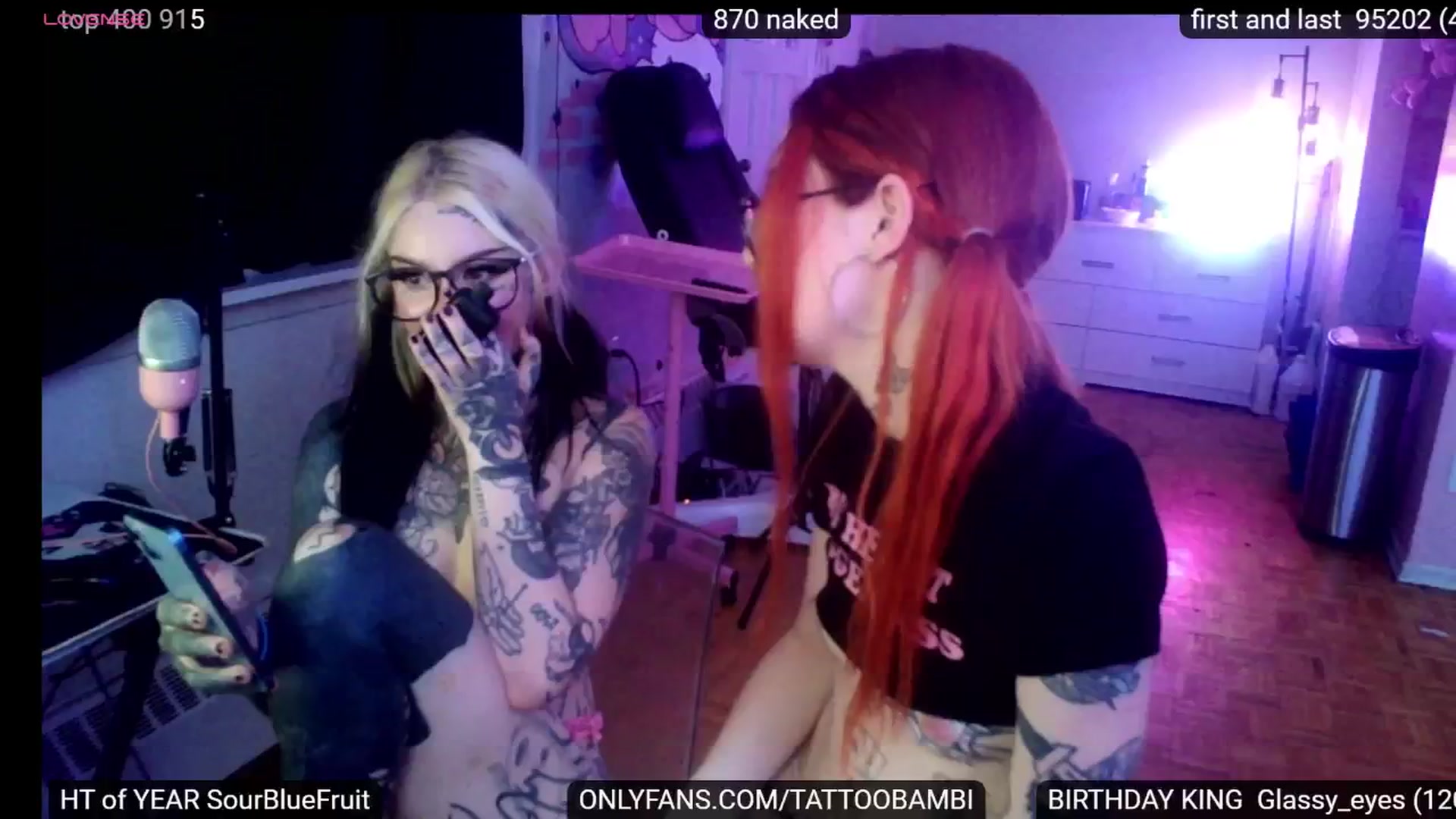 Gallery image thumbnail from Tattoobambi's myfreecams stream on, 08/28/2024, 05:24 image 11 of 20