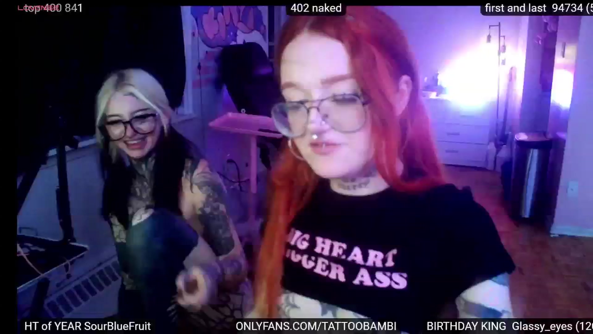 Gallery image thumbnail from Tattoobambi's myfreecams stream on, 08/28/2024, 05:24 image 17 of 20