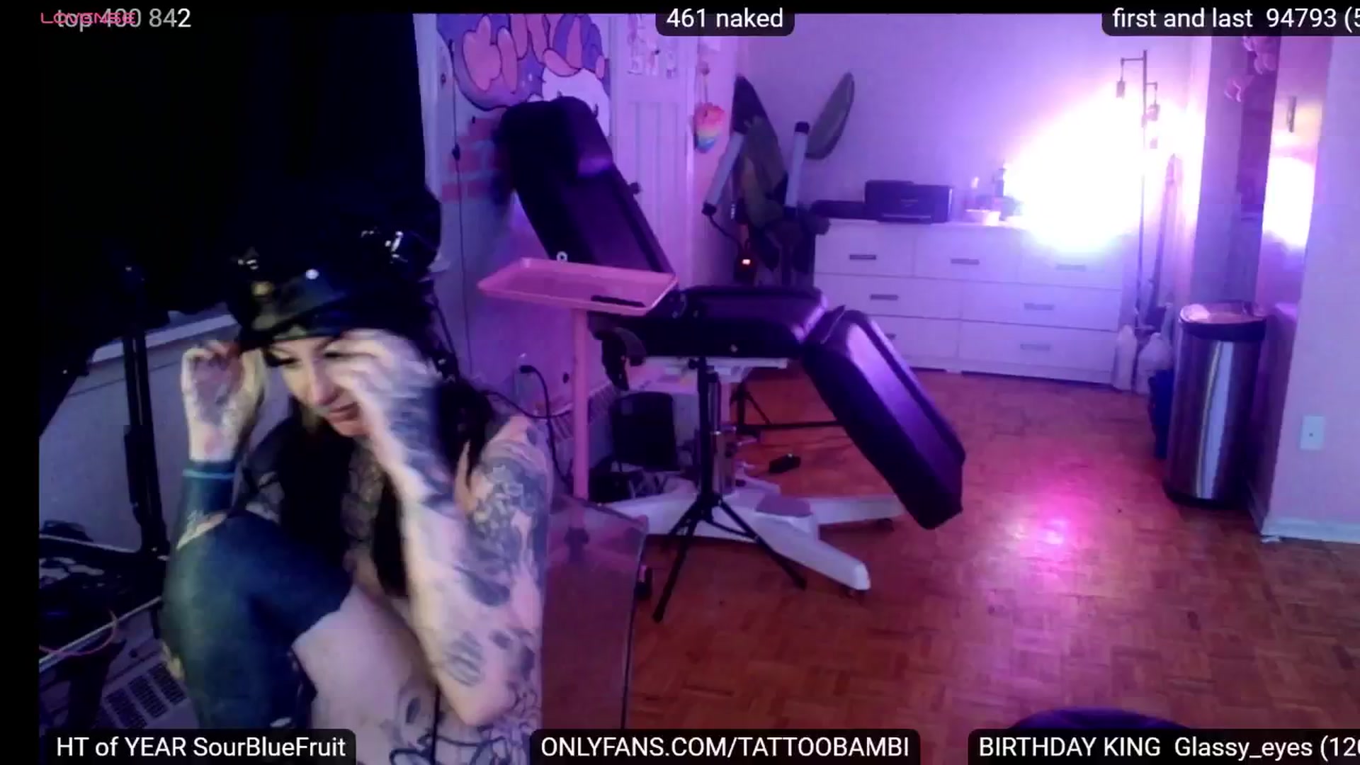 Gallery image thumbnail from Tattoobambi's myfreecams stream on, 08/28/2024, 05:24 image 15 of 20