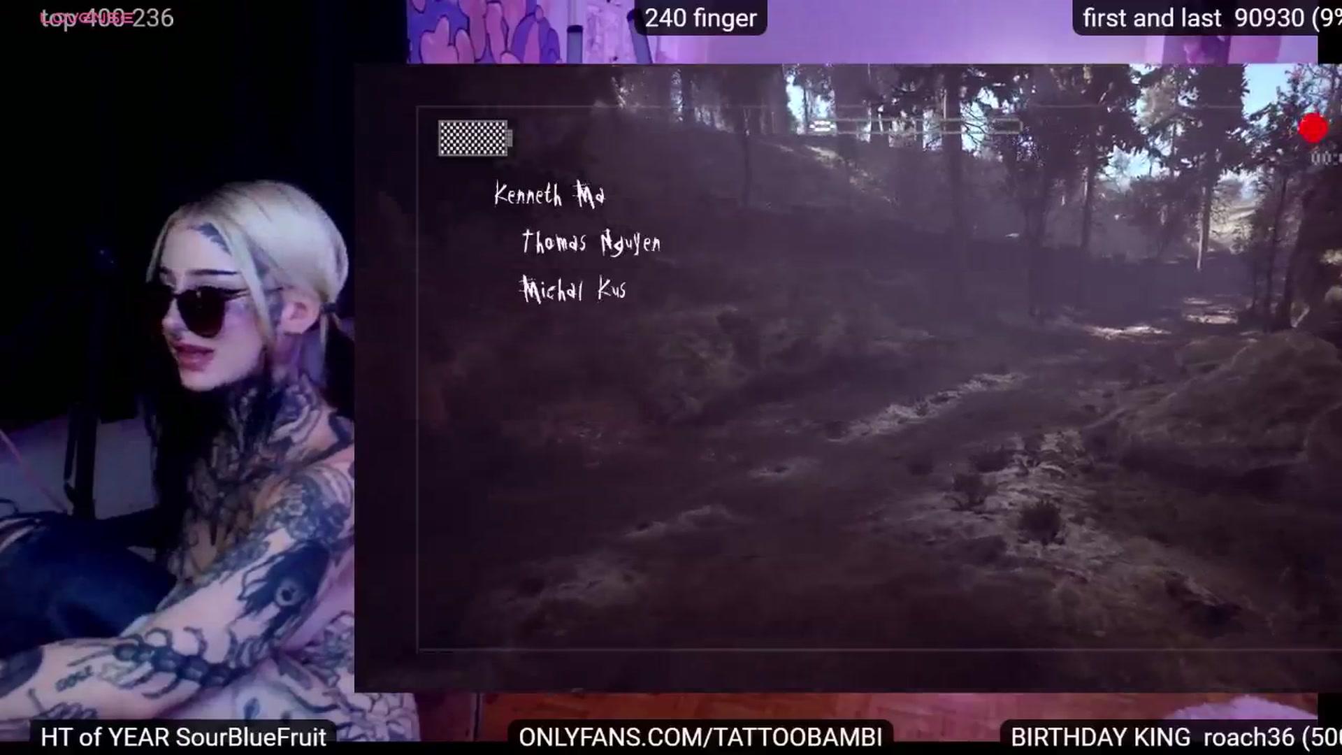 Gallery image thumbnail from Tattoobambi's myfreecams stream on, 09/02/2024, 04:52 image 17 of 20