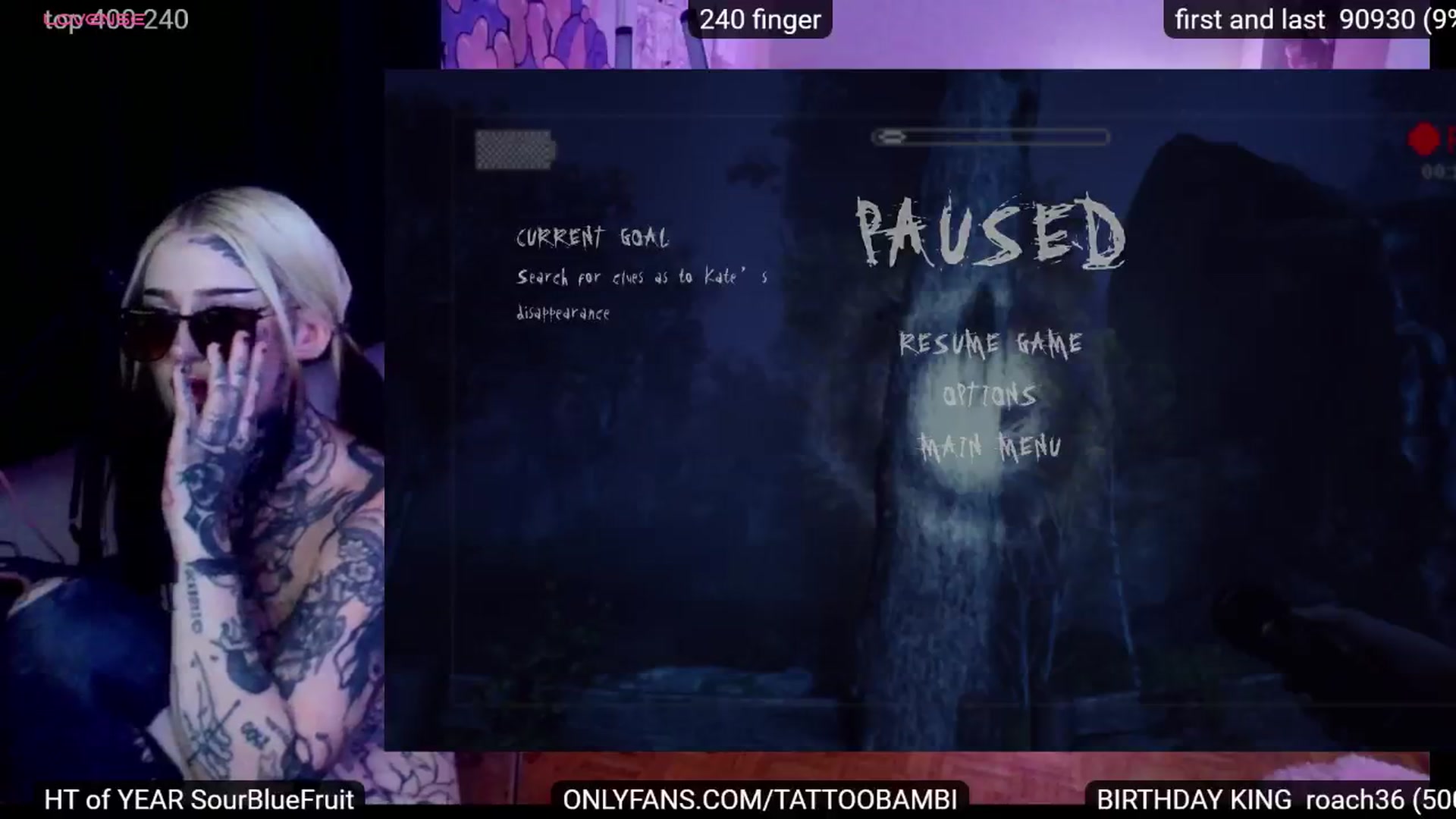 Gallery image thumbnail from Tattoobambi's myfreecams stream on, 09/02/2024, 04:52 image 18 of 20