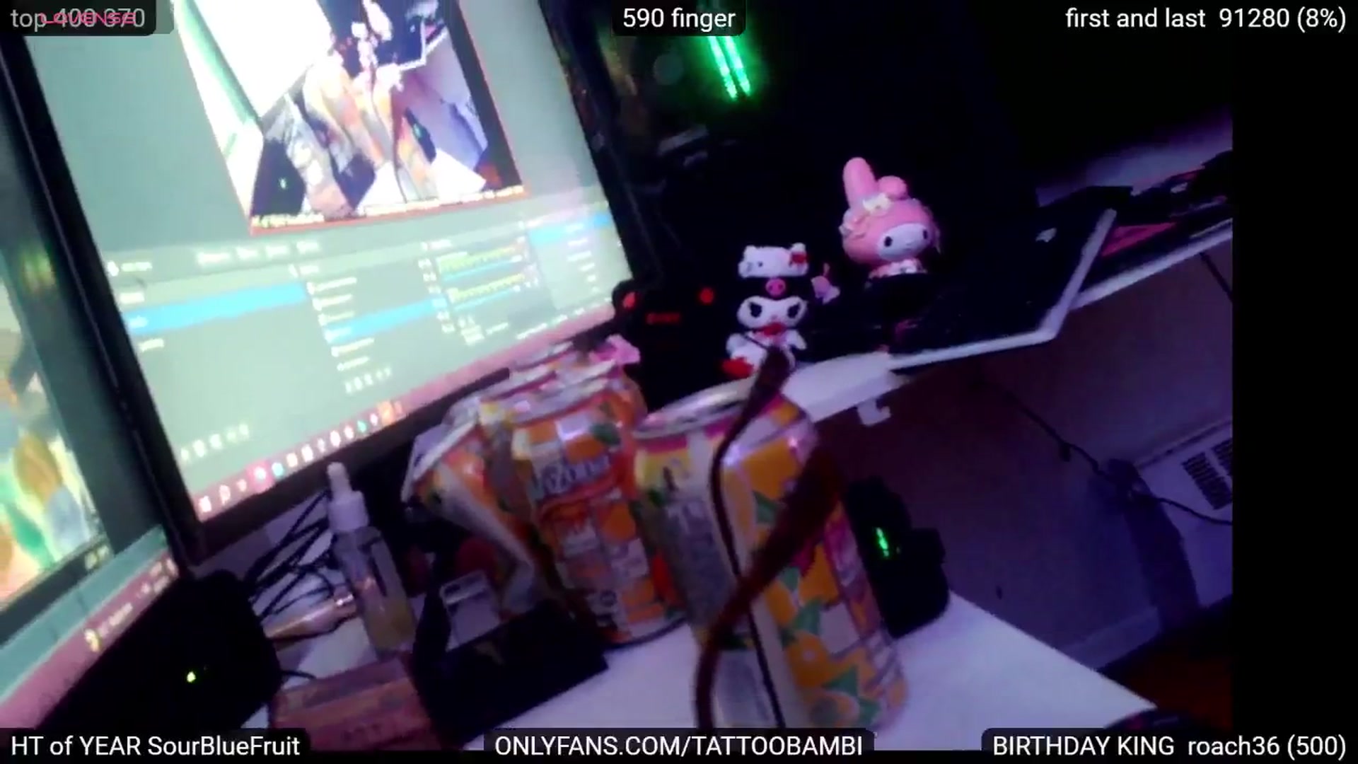 Gallery image thumbnail from Tattoobambi's myfreecams stream on, 09/02/2024, 04:52 image 14 of 20