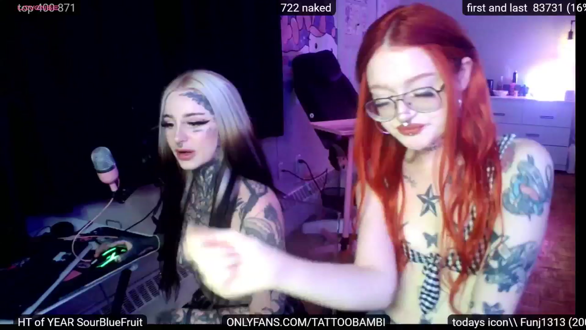 Gallery image thumbnail from Tattoobambi's myfreecams stream on, 09/12/2024, 01:49 image 16 of 20