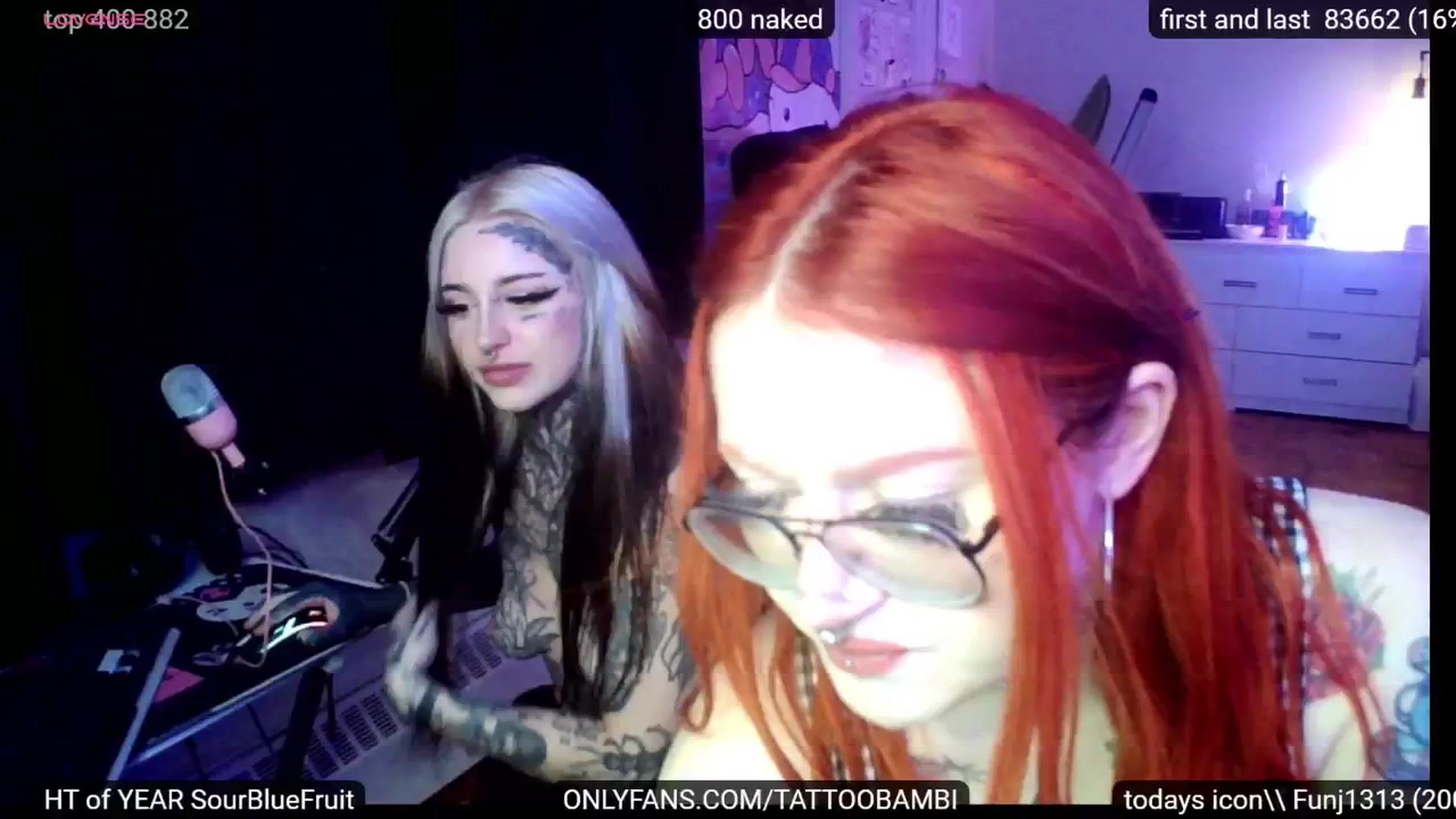Gallery image thumbnail from Tattoobambi's myfreecams stream on, 09/12/2024, 04:58 image 14 of 20
