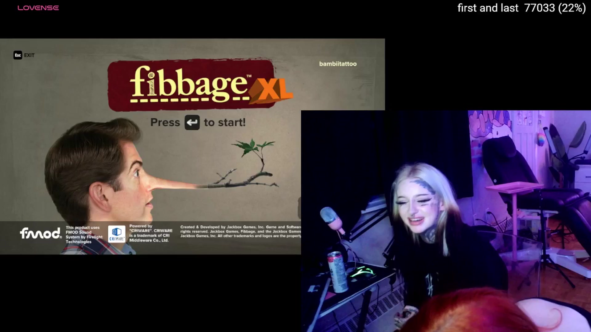 Gallery image thumbnail from Tattoobambi's myfreecams stream on, 09/16/2024, 08:08 image 1 of 20