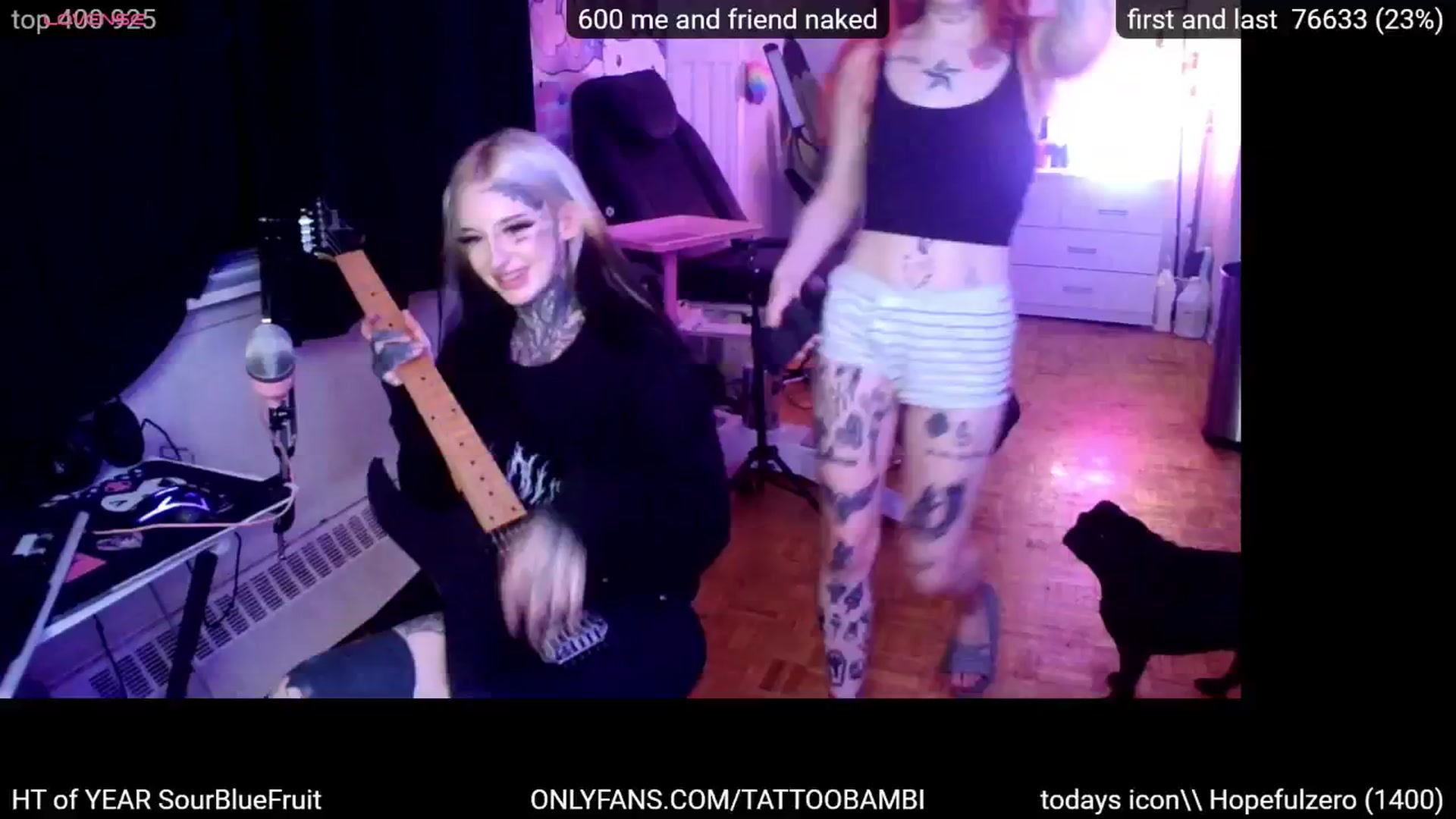 Gallery image thumbnail from Tattoobambi's myfreecams stream on, 09/16/2024, 08:08 image 8 of 20