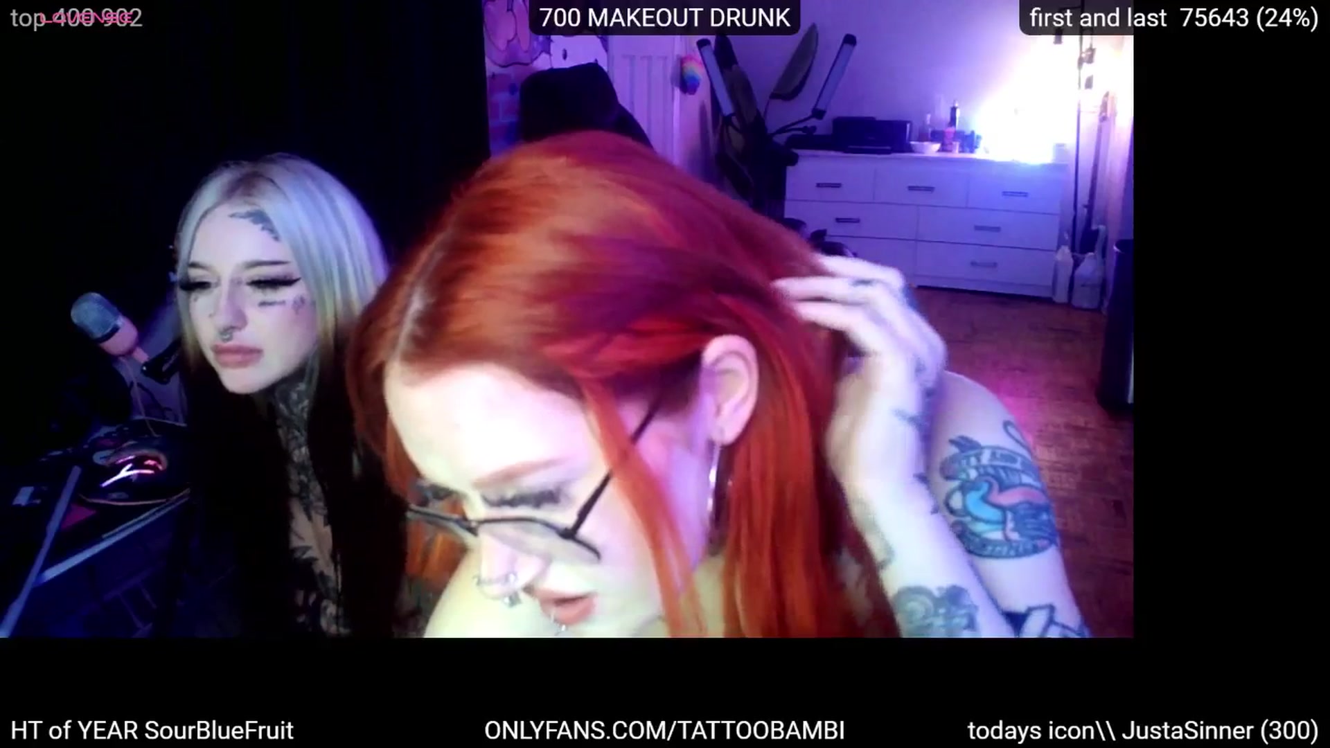 Gallery image thumbnail from Tattoobambi's myfreecams stream on, 09/16/2024, 08:08 image 15 of 20