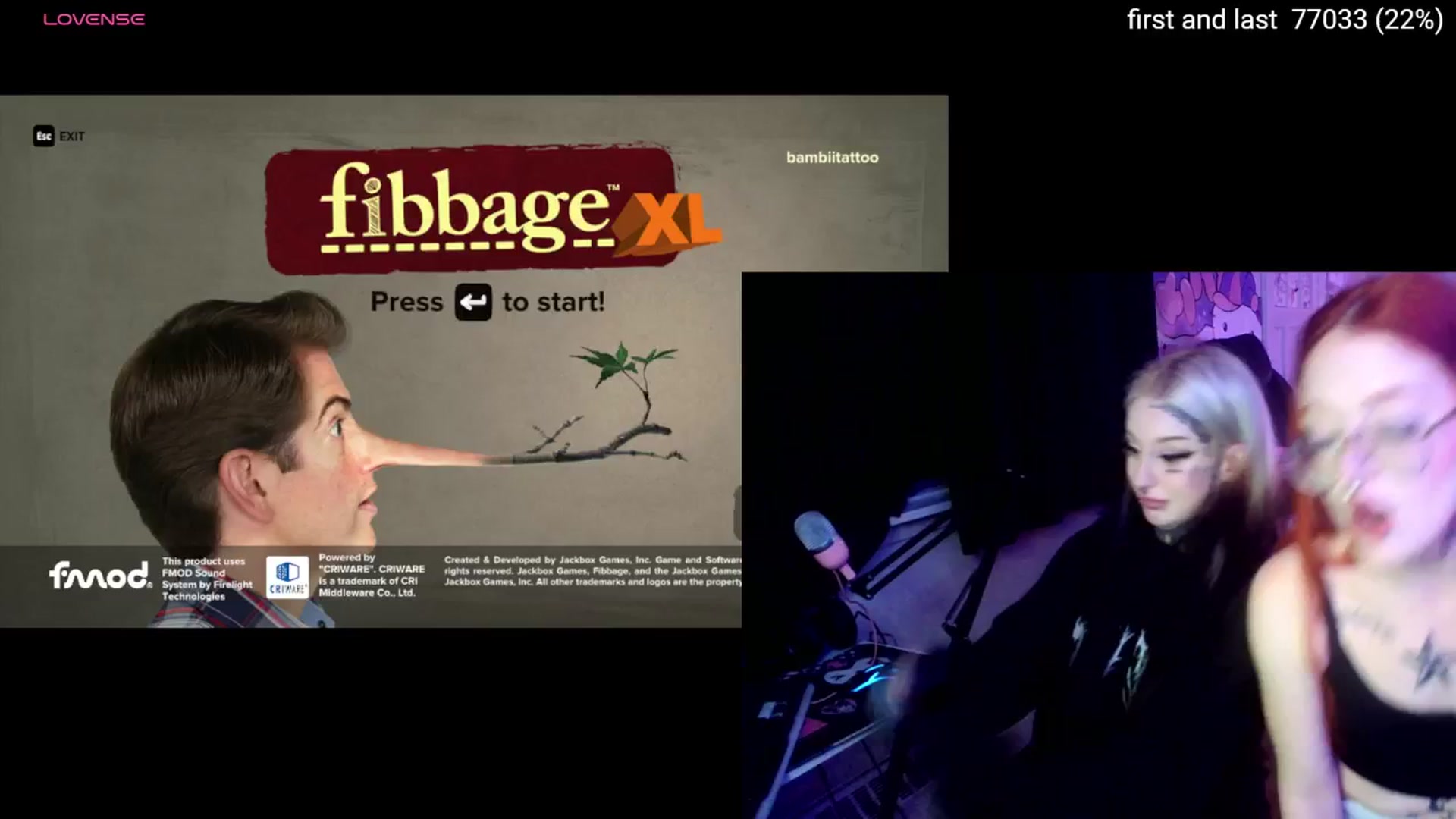 Gallery image thumbnail from Tattoobambi's myfreecams stream on, 09/16/2024, 08:08 image 2 of 20