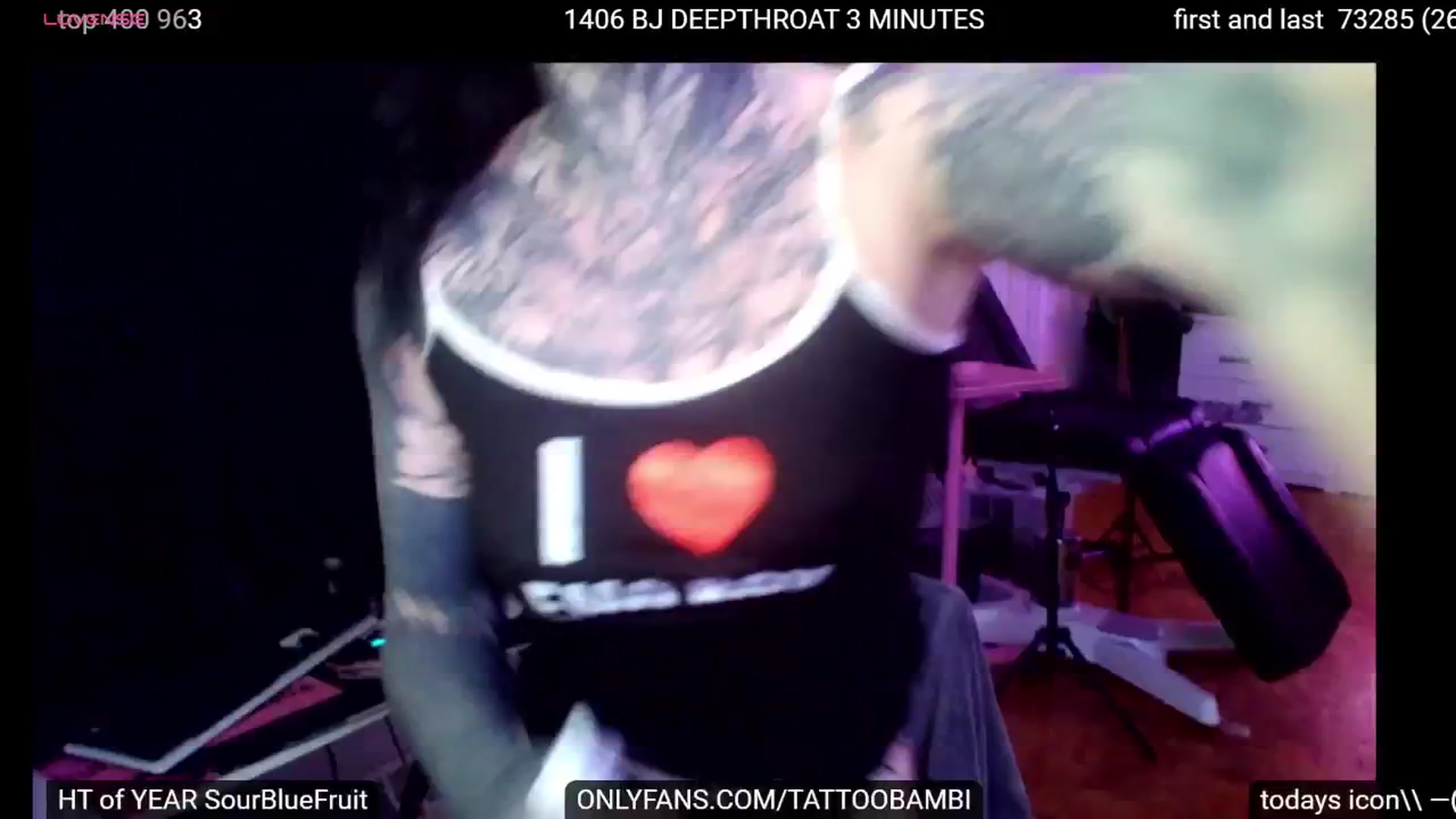 Gallery image thumbnail from Tattoobambi's myfreecams stream on, 09/20/2024, 24:00 image 8 of 20