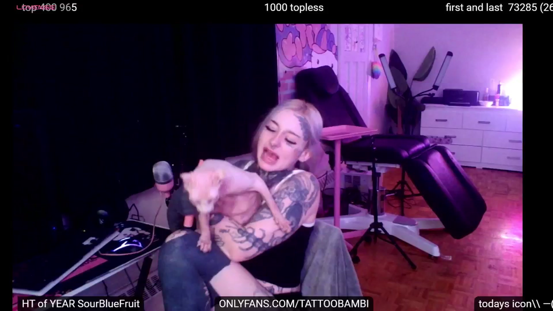 Gallery image thumbnail from Tattoobambi's myfreecams stream on, 09/20/2024, 24:54 image 5 of 20