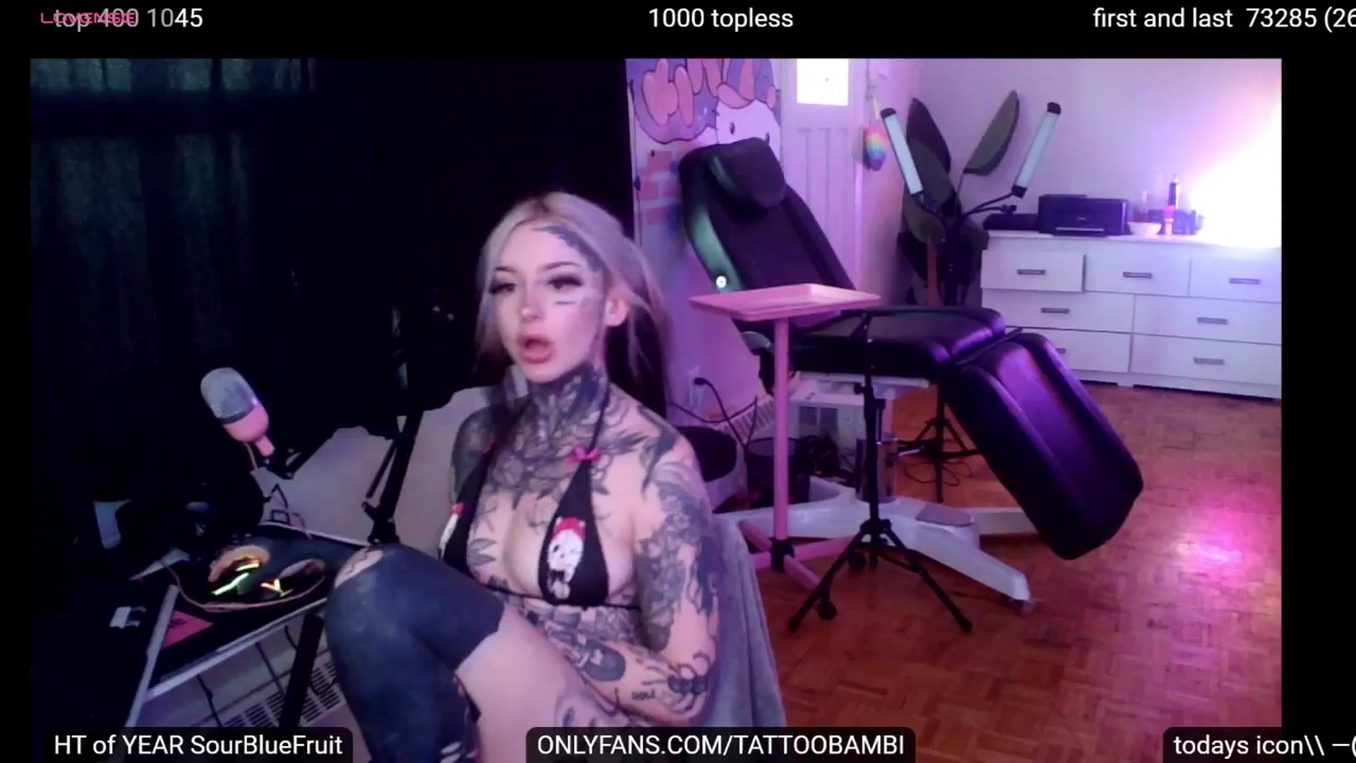 Gallery image thumbnail from Tattoobambi's myfreecams stream on, 09/22/2024, 20:59 image 2 of 20