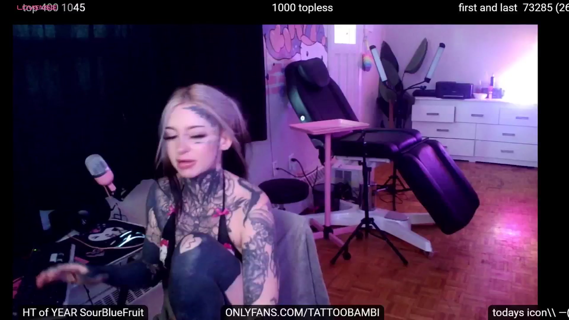 Gallery image thumbnail from Tattoobambi's myfreecams stream on, 09/22/2024, 20:59 image 6 of 20