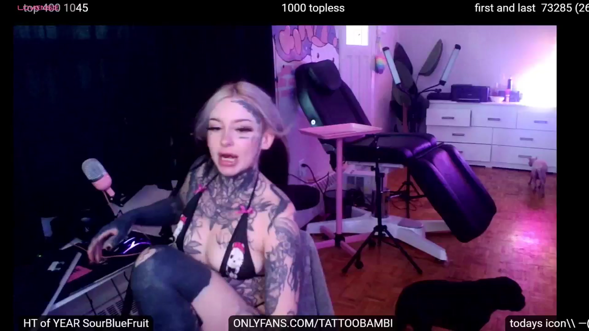 Gallery image thumbnail from Tattoobambi's myfreecams stream on, 09/22/2024, 20:59 image 9 of 20