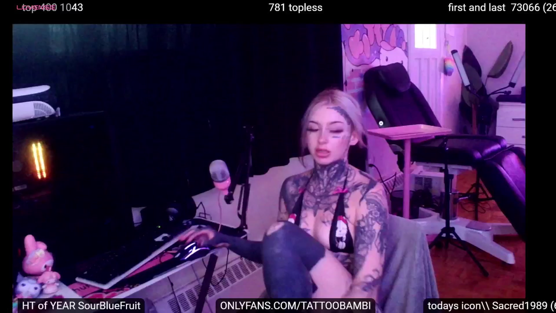 Gallery image thumbnail from Tattoobambi's myfreecams stream on, 09/22/2024, 22:09 image 2 of 20