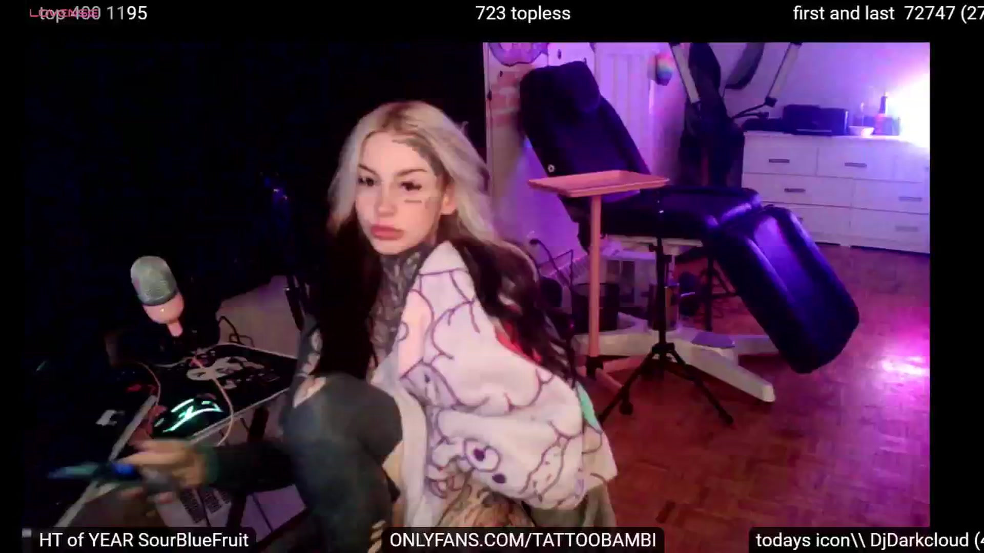 Gallery image thumbnail from Tattoobambi's myfreecams stream on, 09/27/2024, 24:43 image 20 of 20
