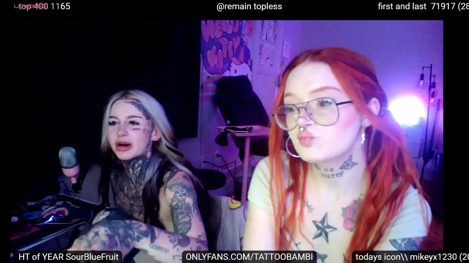 Gallery image thumbnail from Tattoobambi's myfreecams stream on, 09/27/2024, 03:10 image 16 of 20