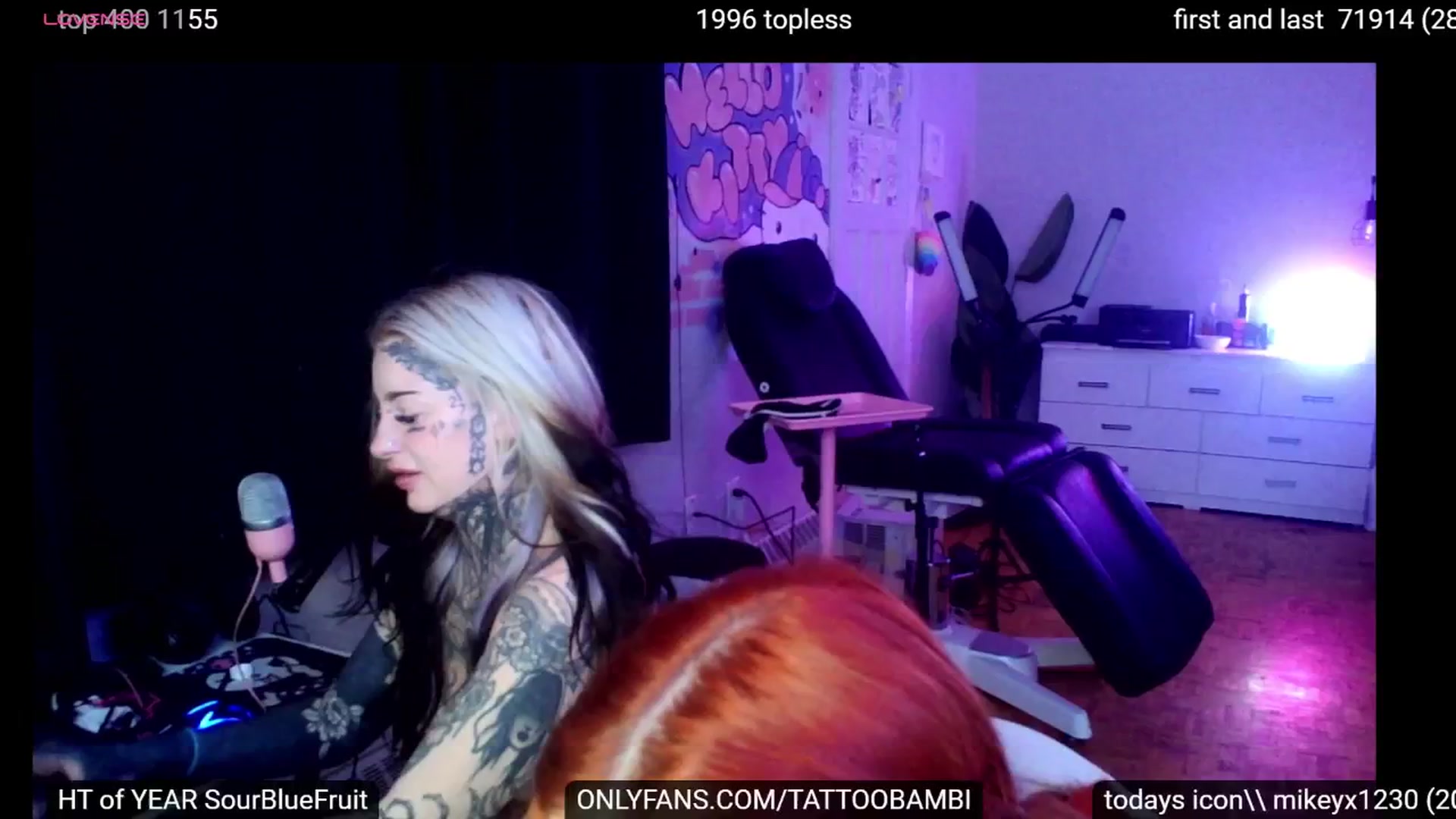 Gallery image thumbnail from Tattoobambi's myfreecams stream on, 09/27/2024, 03:10 image 20 of 20