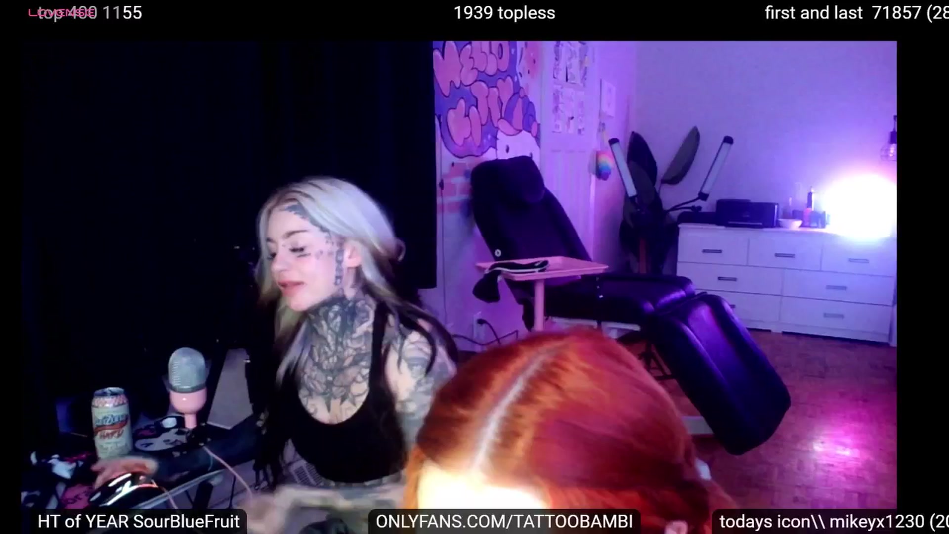 Gallery image thumbnail from Tattoobambi's myfreecams stream on, 09/27/2024, 06:16 image 8 of 20