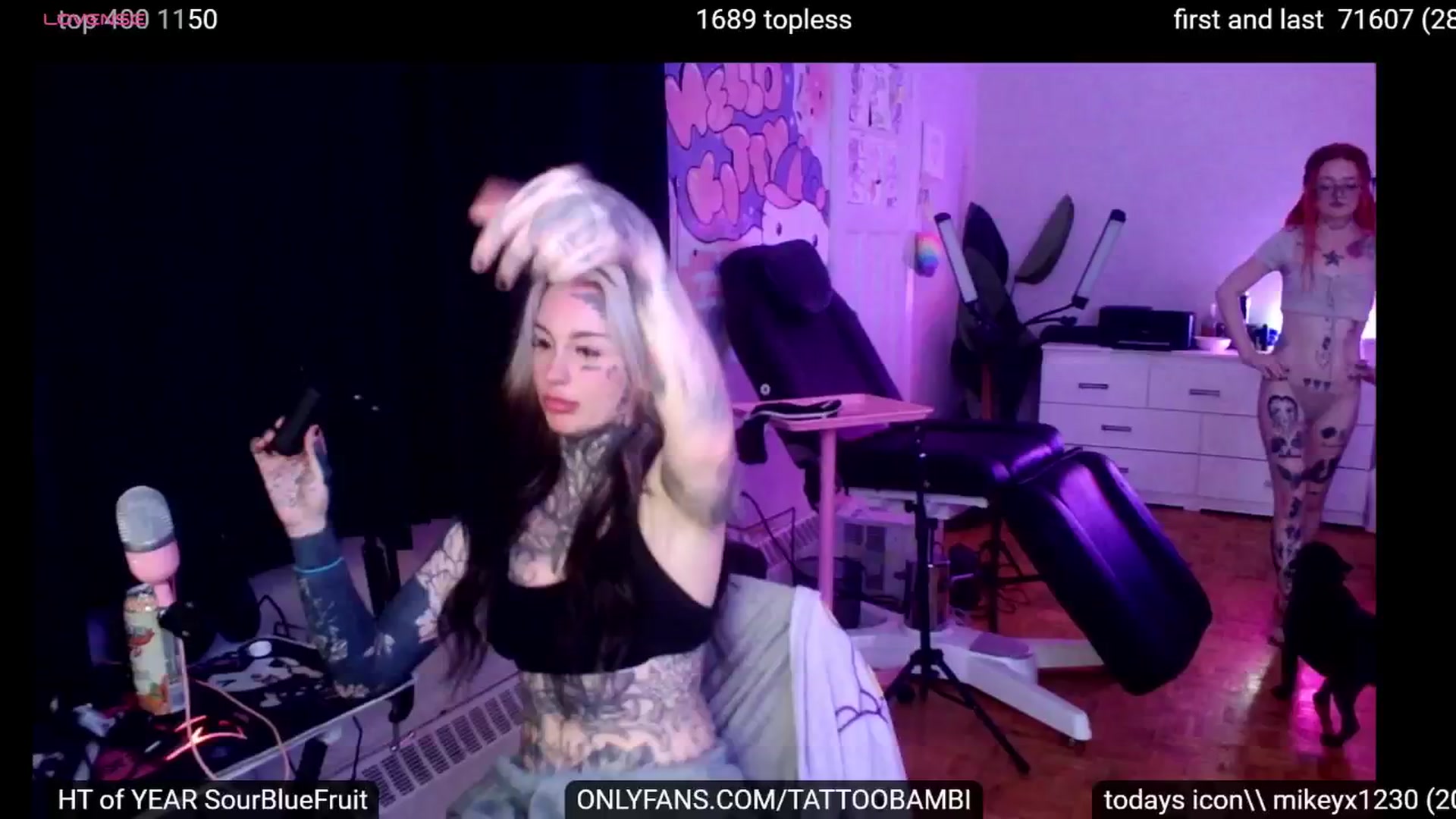 Gallery image thumbnail from Tattoobambi's myfreecams stream on, 09/27/2024, 06:16 image 17 of 20