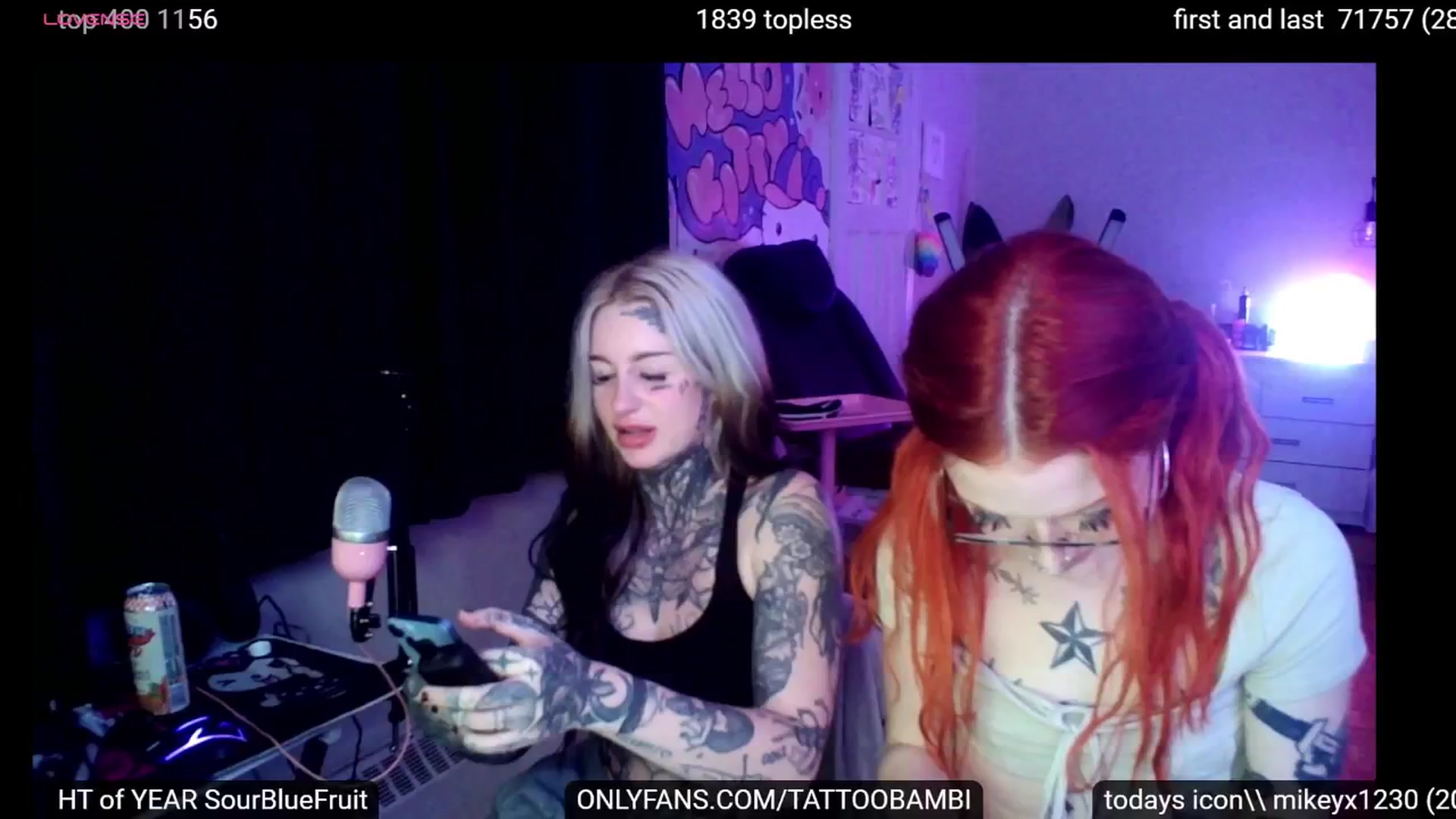 Gallery image thumbnail from Tattoobambi's myfreecams stream on, 09/27/2024, 06:16 image 15 of 20