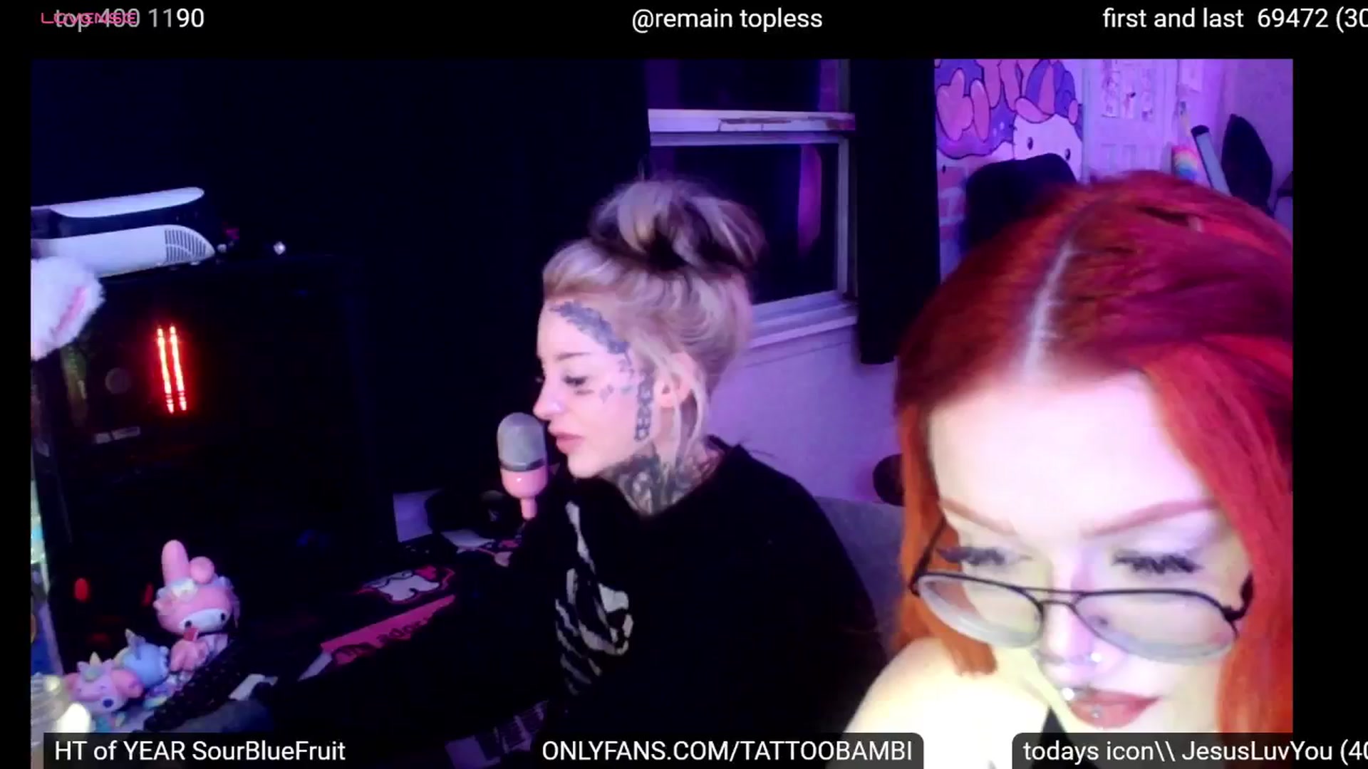 Gallery image thumbnail from Tattoobambi's myfreecams stream on, 09/29/2024, 03:17 image 14 of 20
