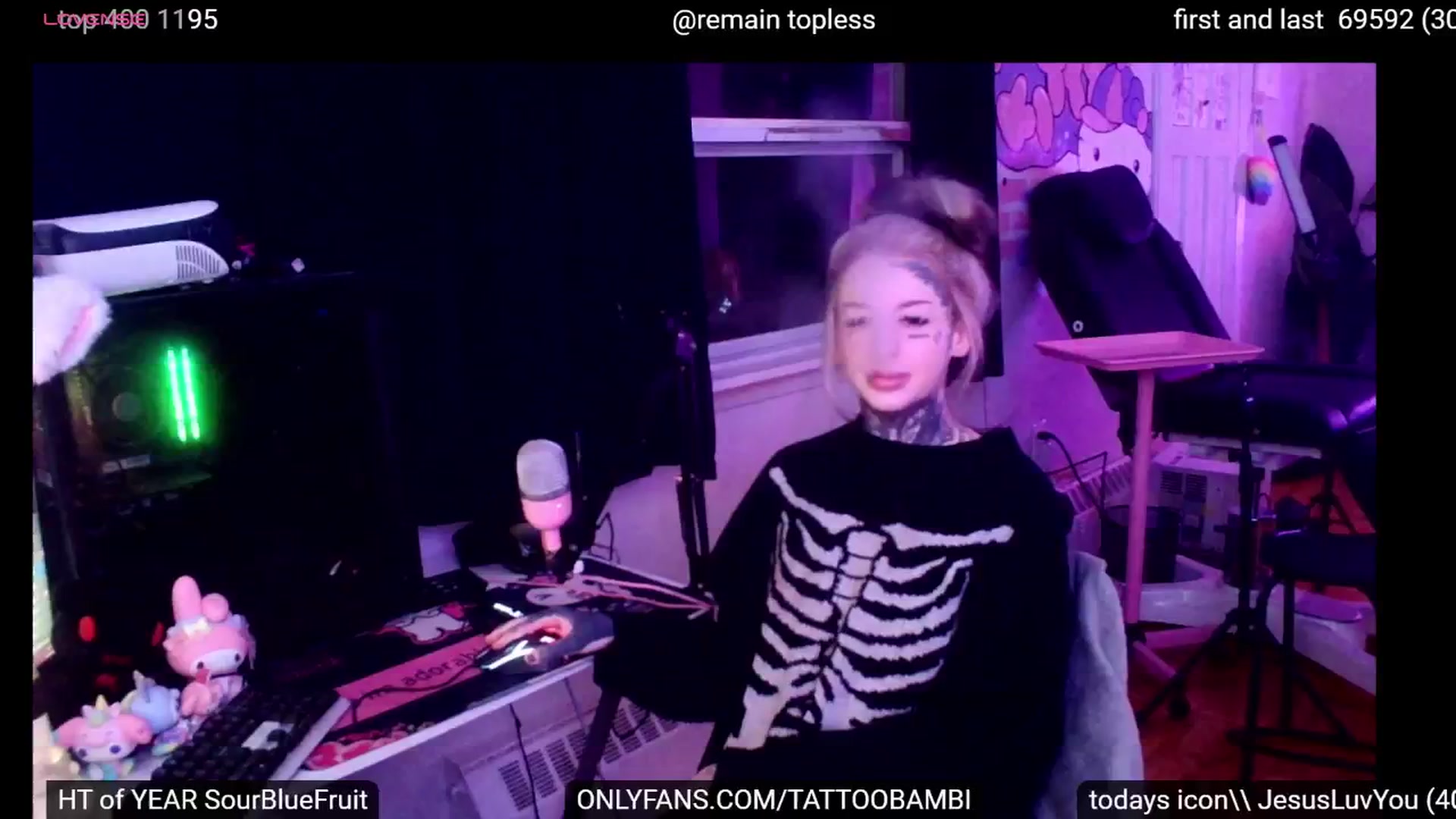Gallery image thumbnail from Tattoobambi's myfreecams stream on, 09/29/2024, 03:17 image 13 of 20