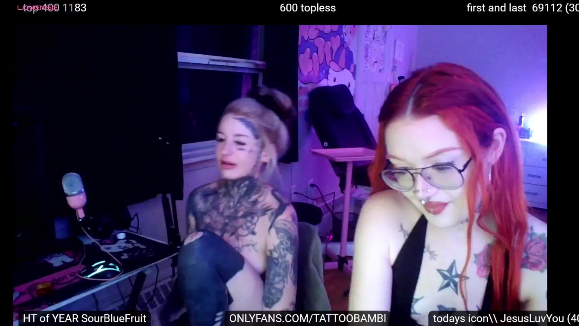 Gallery image thumbnail from Tattoobambi's myfreecams stream on, 09/29/2024, 03:17 image 17 of 20