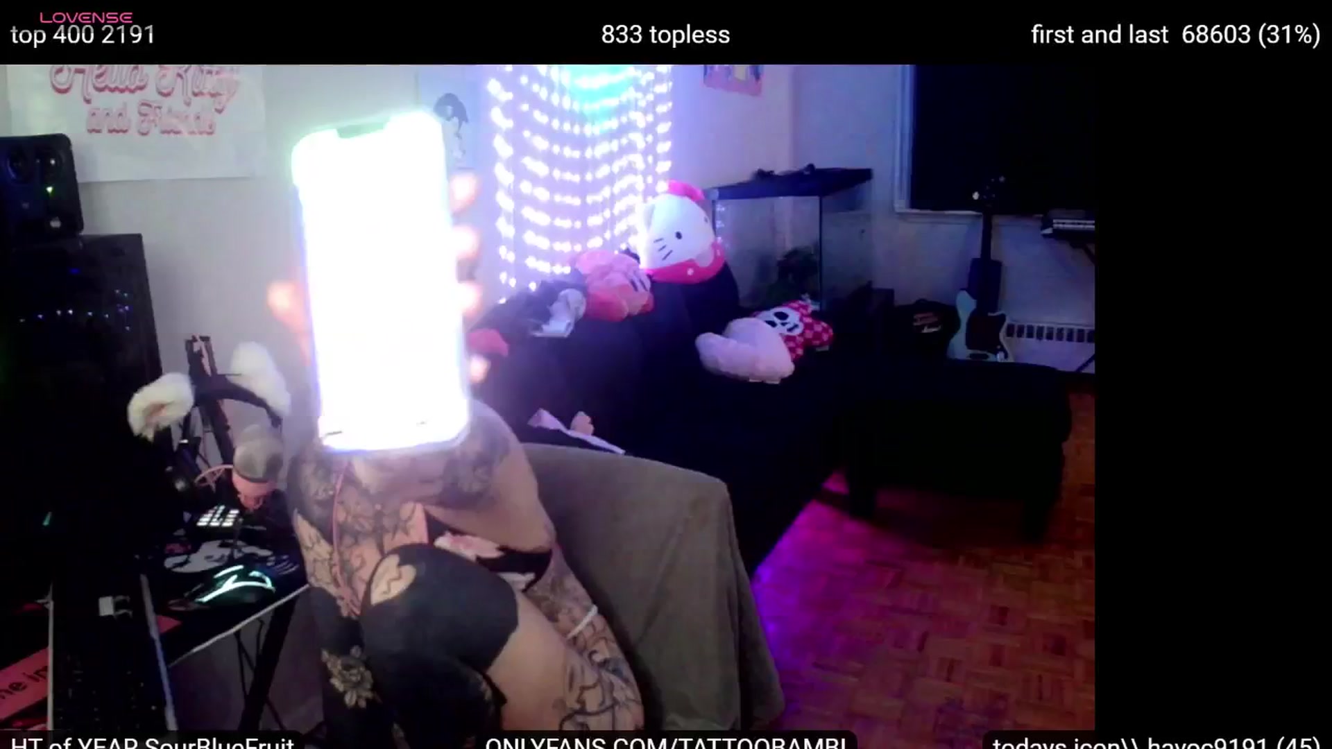 Gallery image thumbnail from Tattoobambi's myfreecams stream on, 10/02/2024, 02:28 image 6 of 20