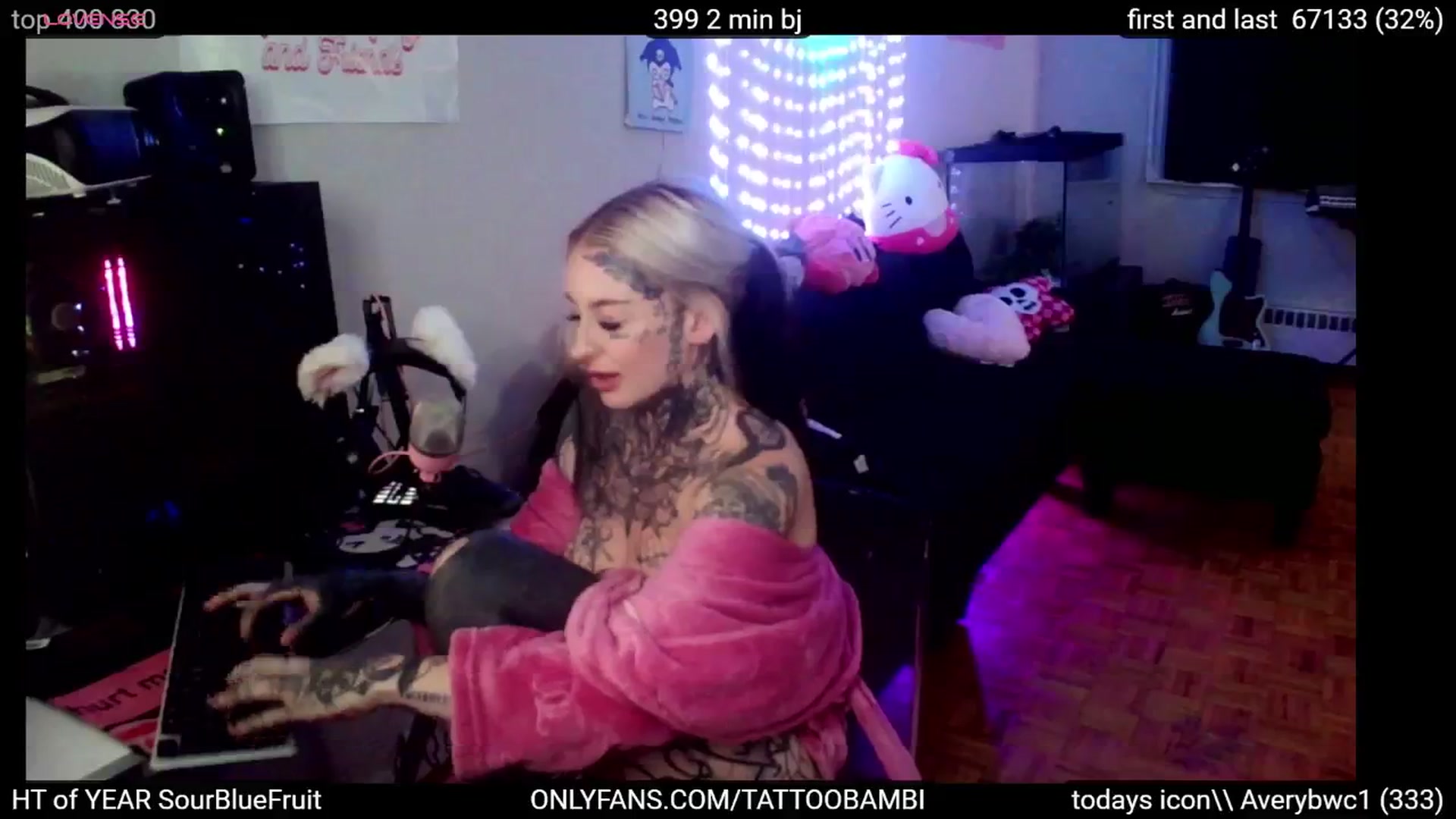 Gallery image thumbnail from Tattoobambi's myfreecams stream on, 10/02/2024, 02:28 image 14 of 20