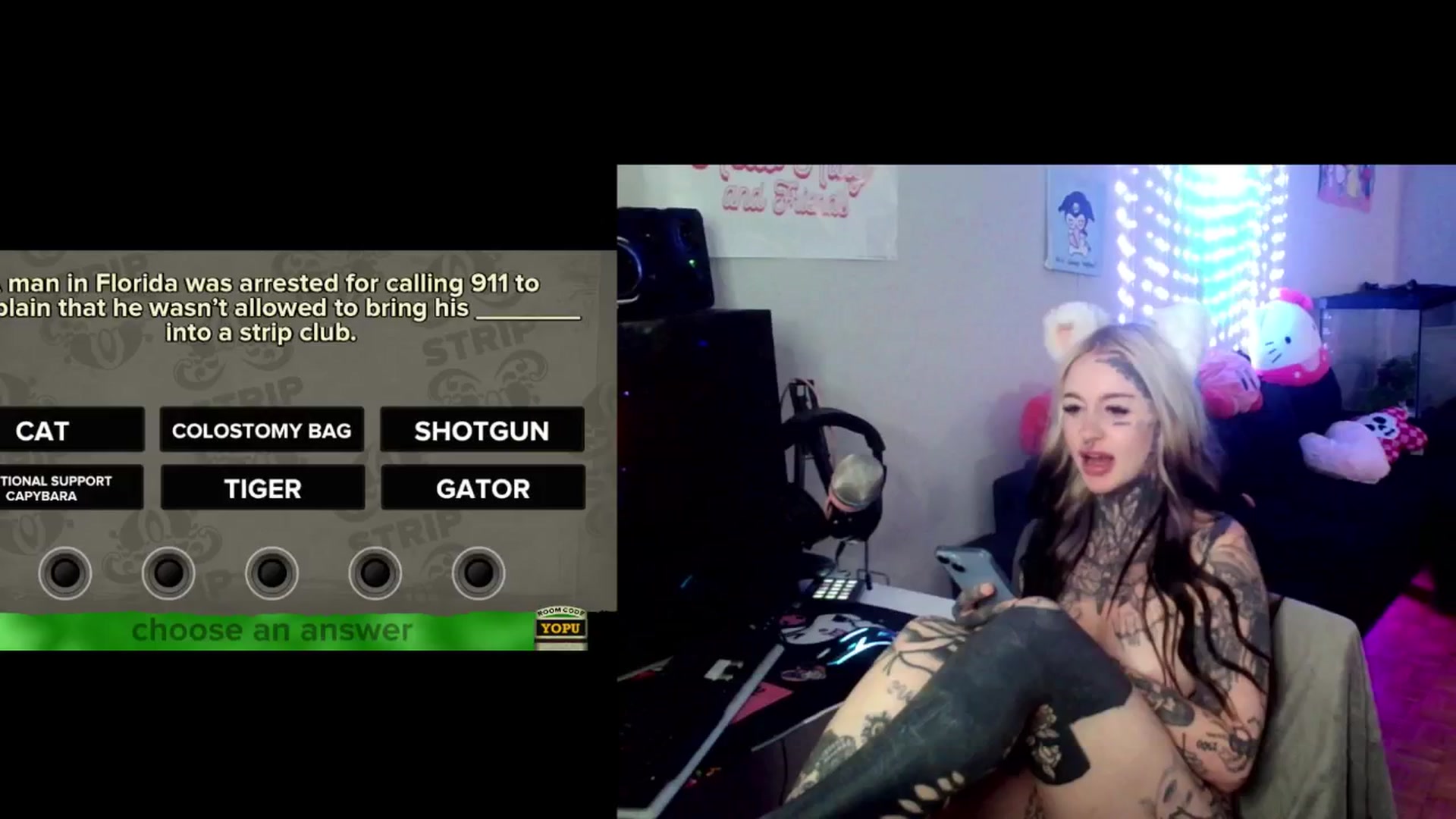 Gallery image thumbnail from Tattoobambi's myfreecams stream on, 10/03/2024, 03:44 image 12 of 20
