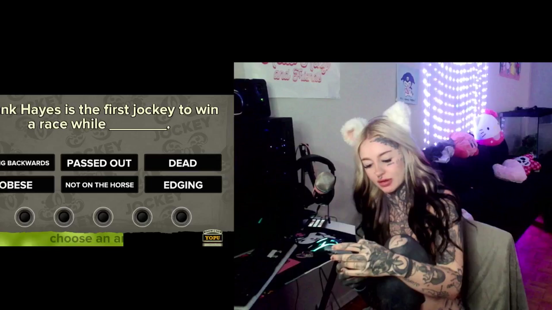 Gallery image thumbnail from Tattoobambi's myfreecams stream on, 10/03/2024, 03:44 image 15 of 20