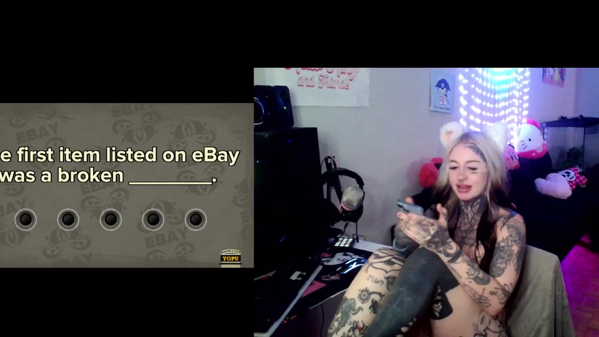 Gallery image thumbnail from Tattoobambi's myfreecams stream on, 10/03/2024, 03:44 image 11 of 20
