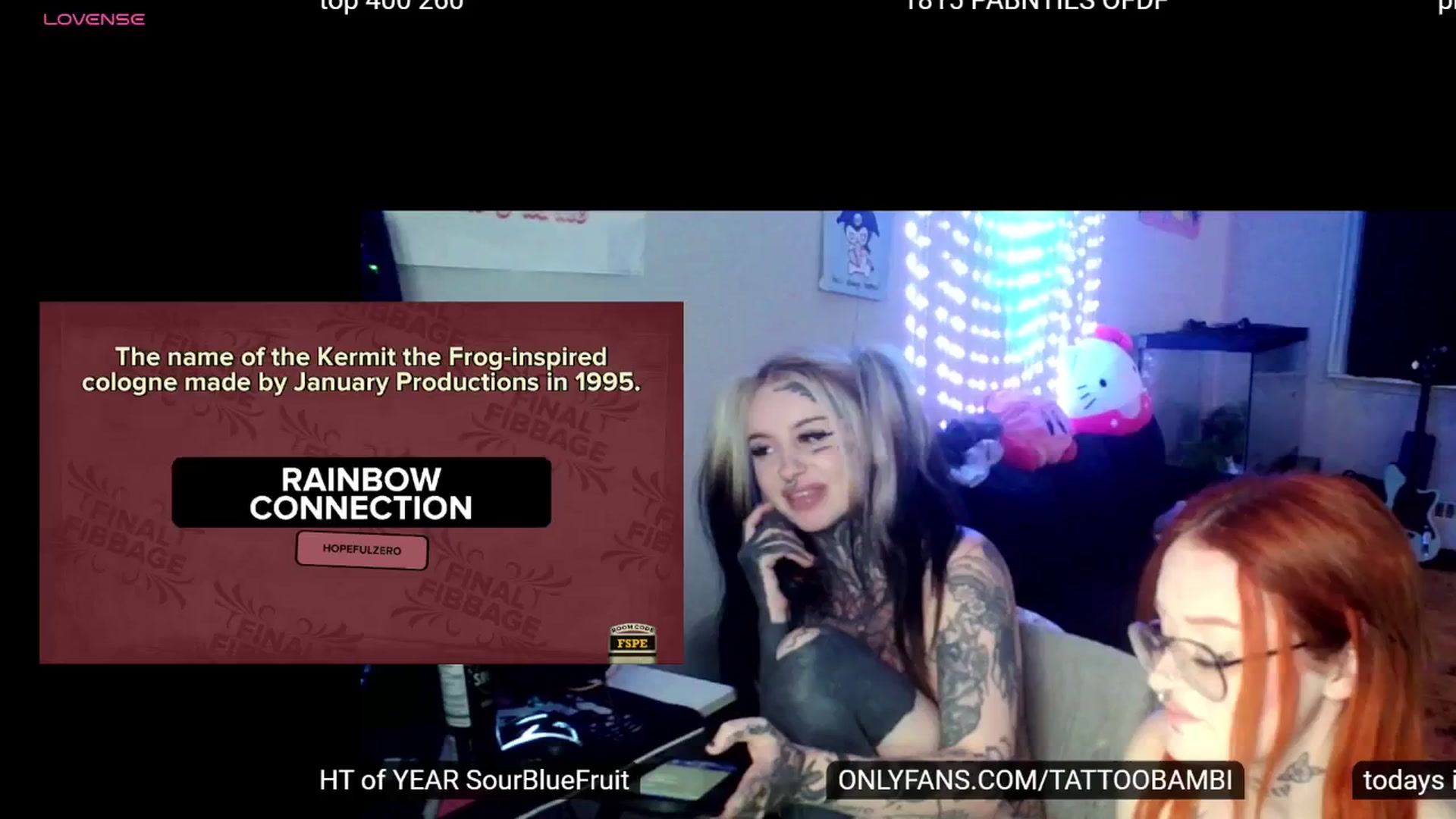 Gallery image thumbnail from Tattoobambi's myfreecams stream on, 10/04/2024, 06:13 image 7 of 20