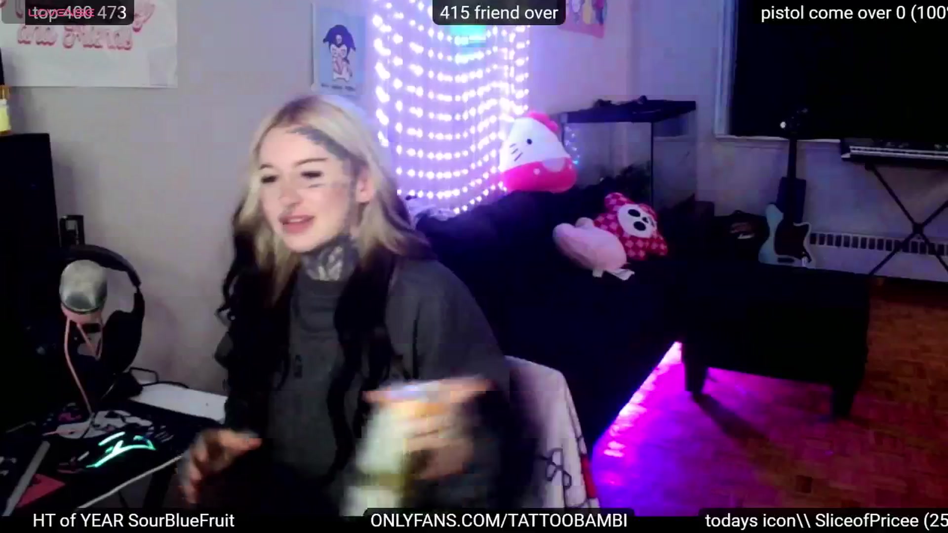 Gallery image thumbnail from Tattoobambi's myfreecams stream on, 10/11/2024, 24:44 image 17 of 20