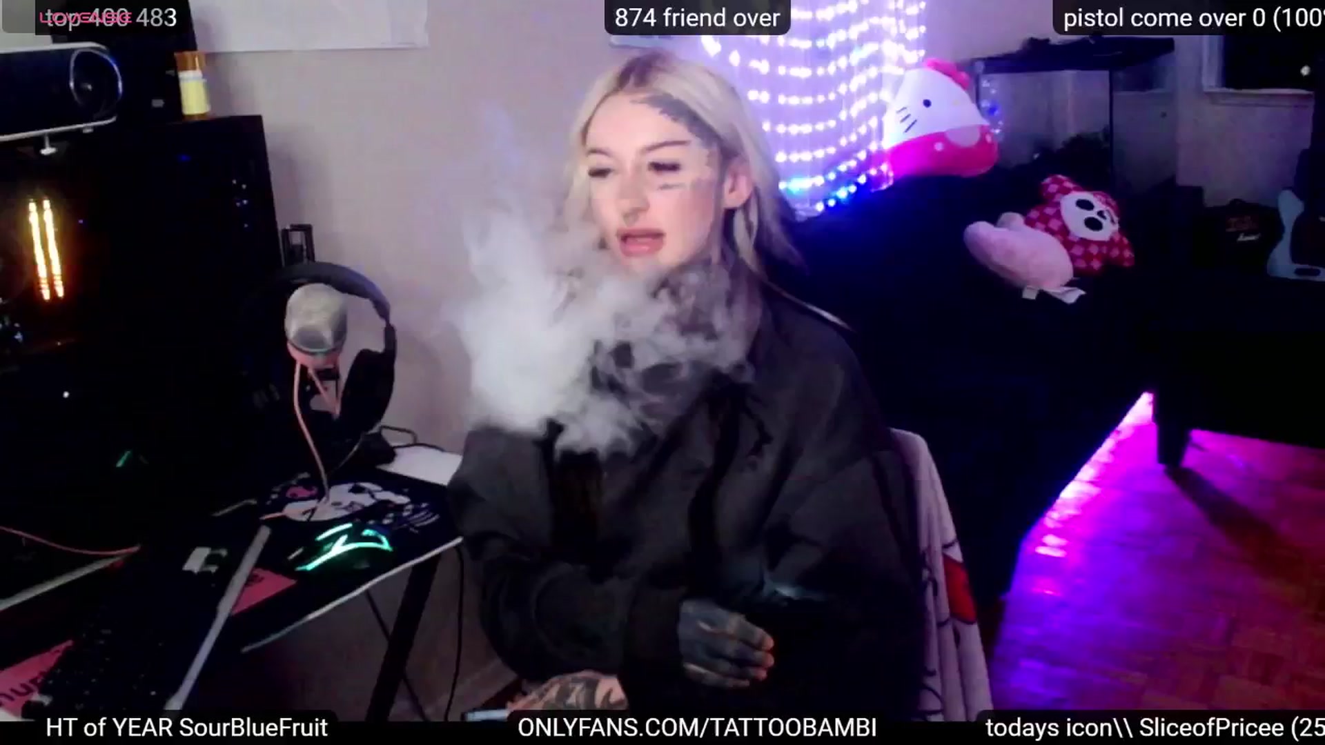 Gallery image thumbnail from Tattoobambi's myfreecams stream on, 10/11/2024, 24:44 image 6 of 20