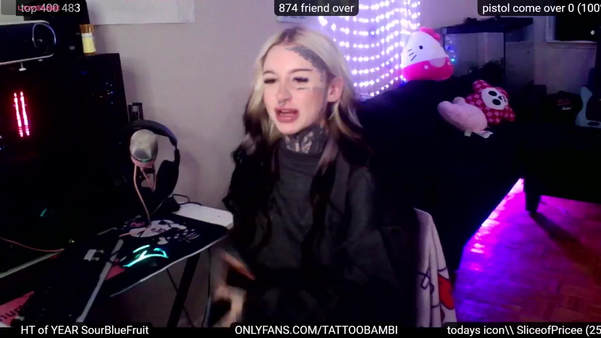 Gallery image thumbnail from Tattoobambi's myfreecams stream on, 10/11/2024, 24:44 image 1 of 20