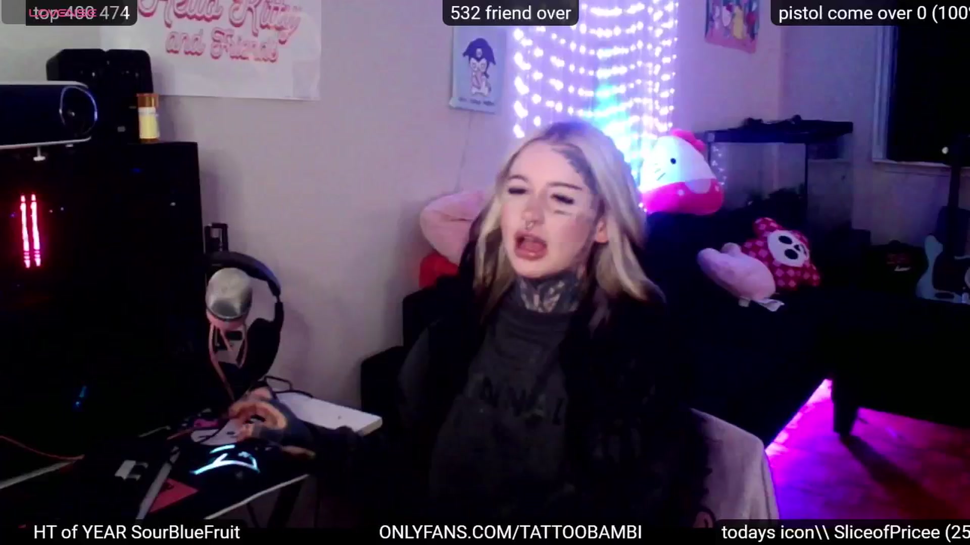 Gallery image thumbnail from Tattoobambi's myfreecams stream on, 10/11/2024, 24:44 image 13 of 20