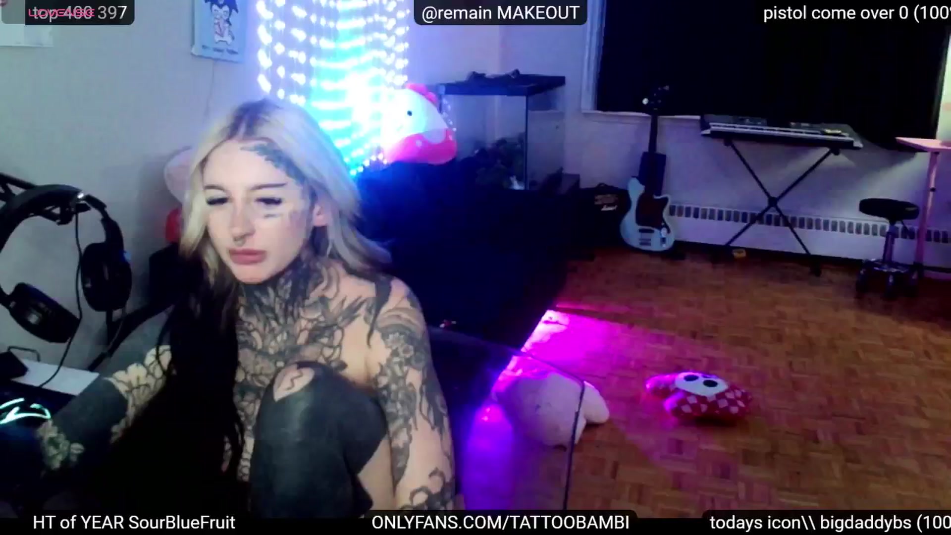 Gallery image thumbnail from Tattoobambi's myfreecams stream on, 10/11/2024, 04:32 image 14 of 20