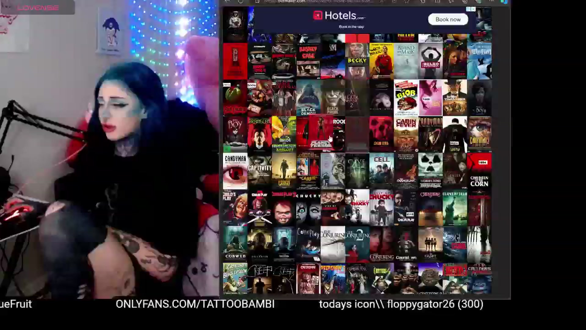 Gallery image thumbnail from Tattoobambi's myfreecams stream on, 10/20/2024, 01:53 image 17 of 20