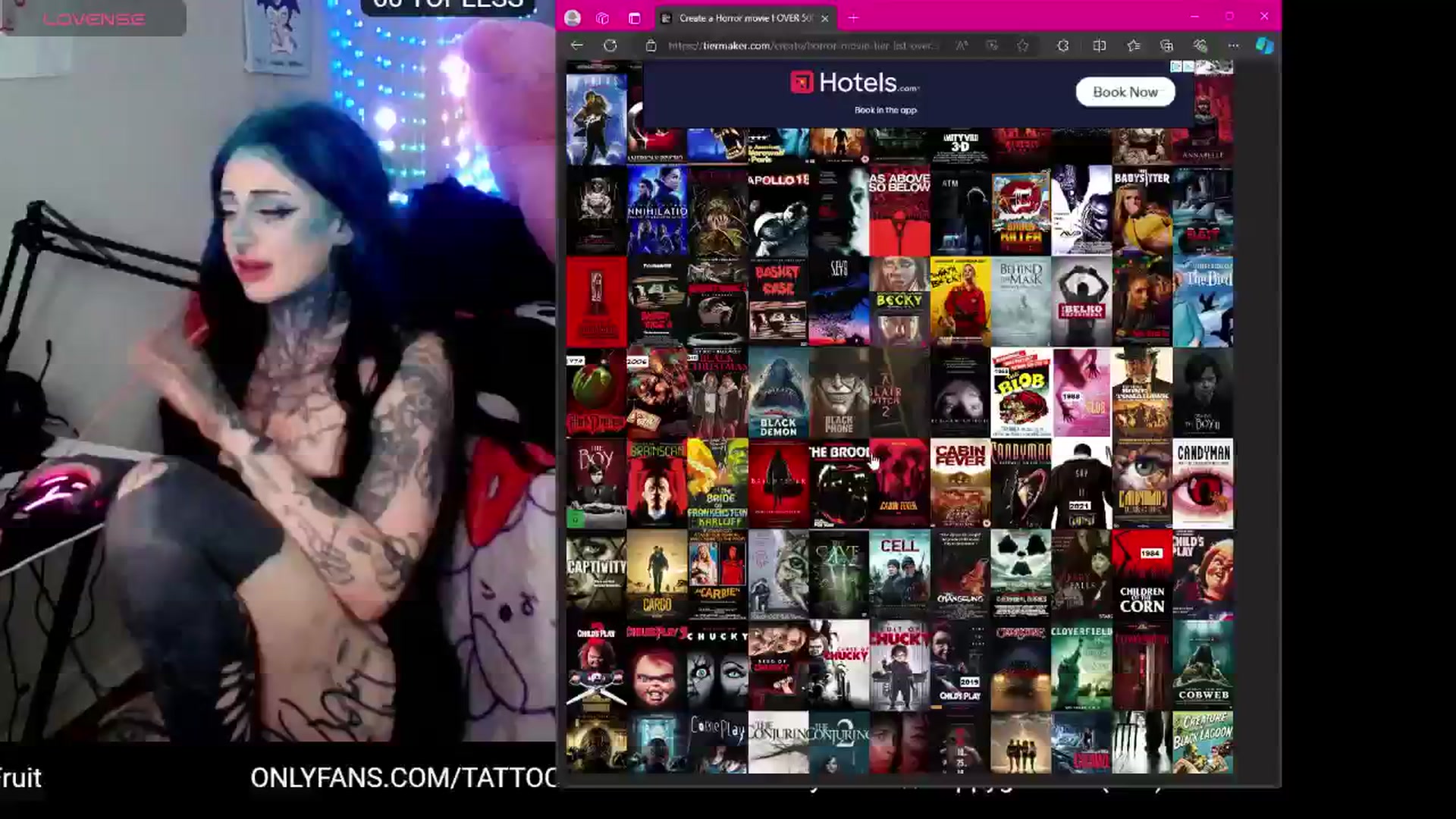 Gallery image thumbnail from Tattoobambi's myfreecams stream on, 10/20/2024, 01:53 image 20 of 20
