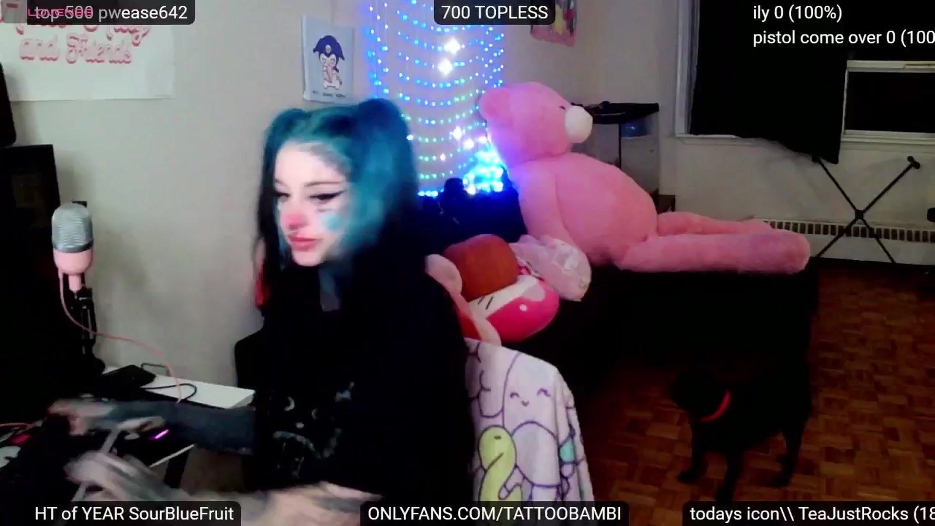 Gallery image thumbnail from Tattoobambi's myfreecams stream on, 10/22/2024, 24:01 image 5 of 20