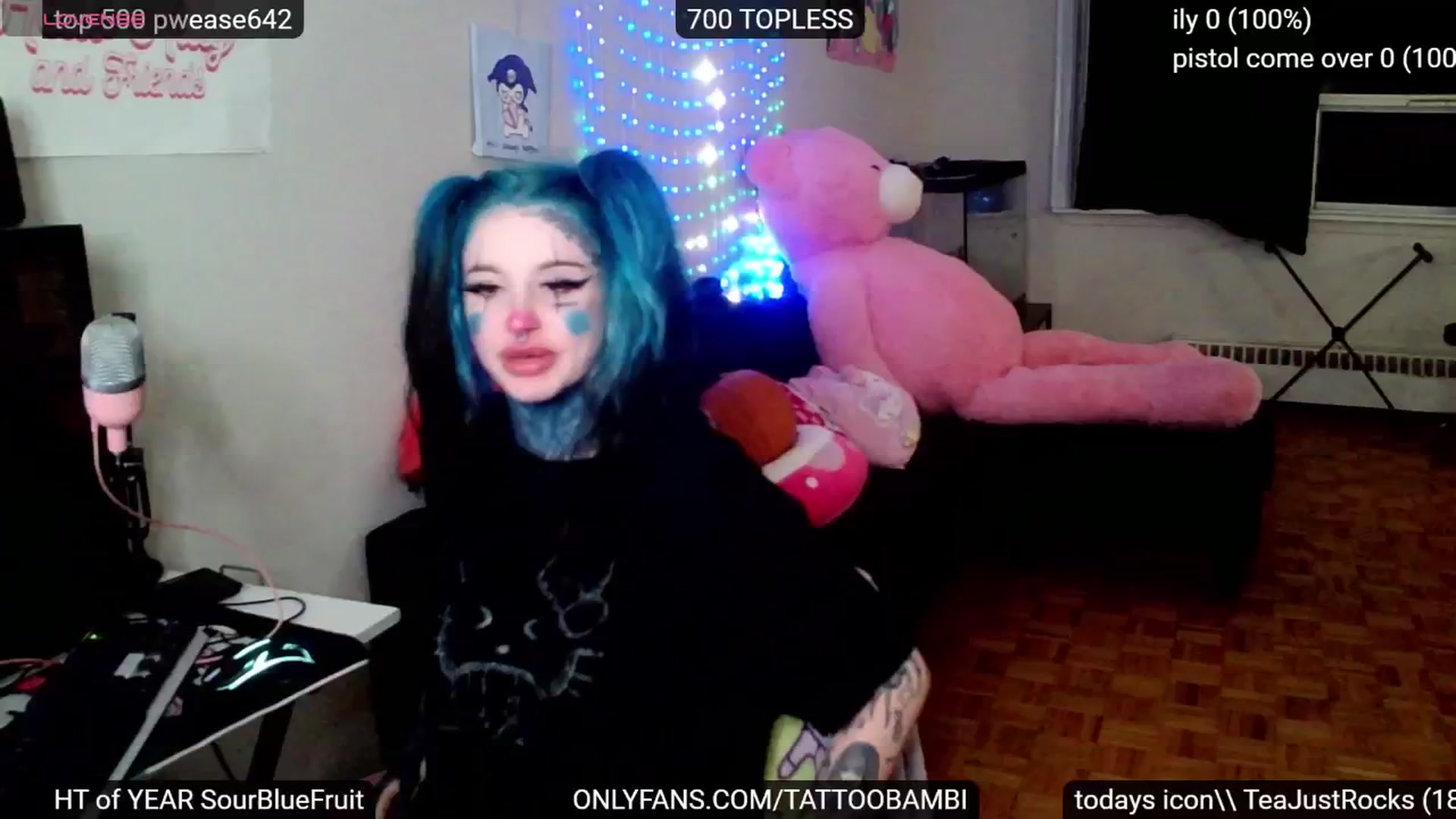Gallery image thumbnail from Tattoobambi's myfreecams stream on, 10/22/2024, 24:01 image 7 of 20