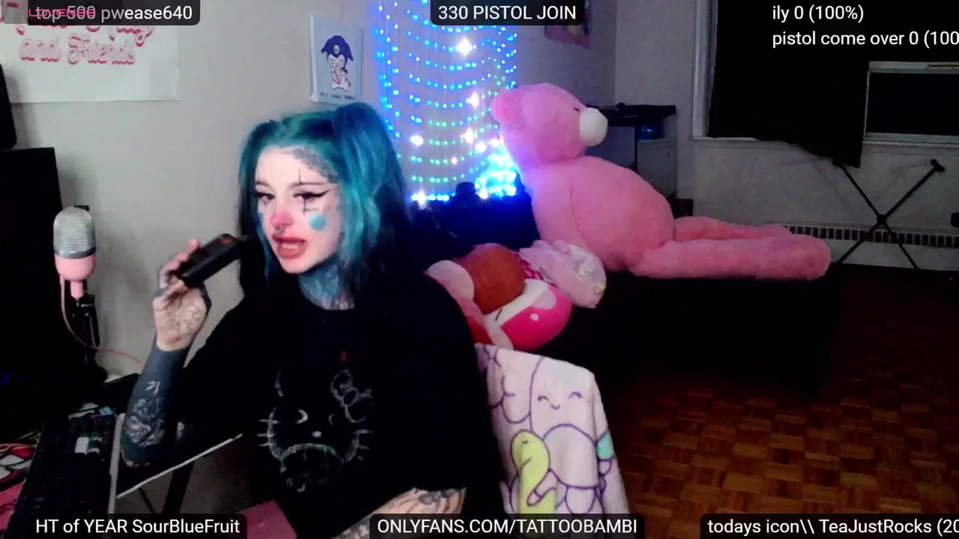 Gallery image thumbnail from Tattoobambi's myfreecams stream on, 10/22/2024, 24:01 image 17 of 20