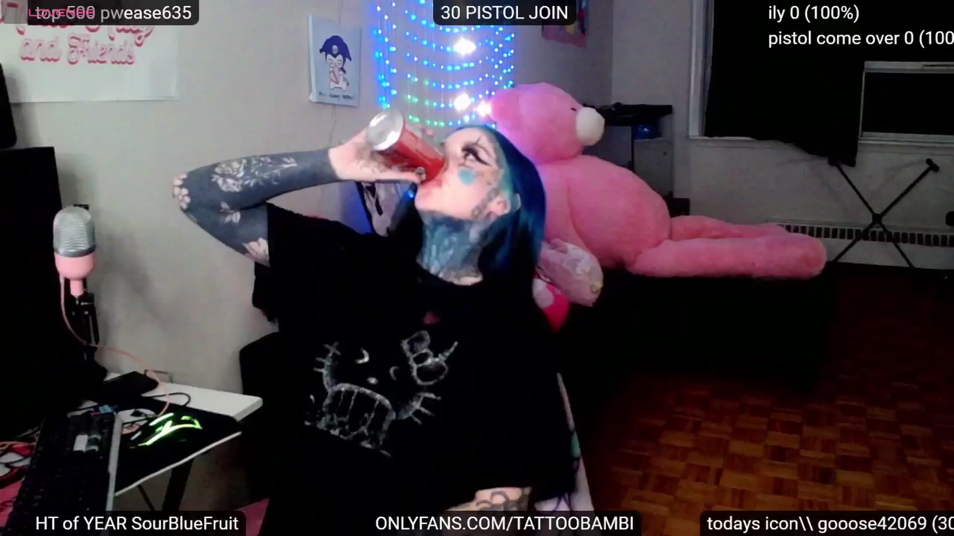Gallery image thumbnail from Tattoobambi's myfreecams stream on, 10/22/2024, 24:01 image 20 of 20