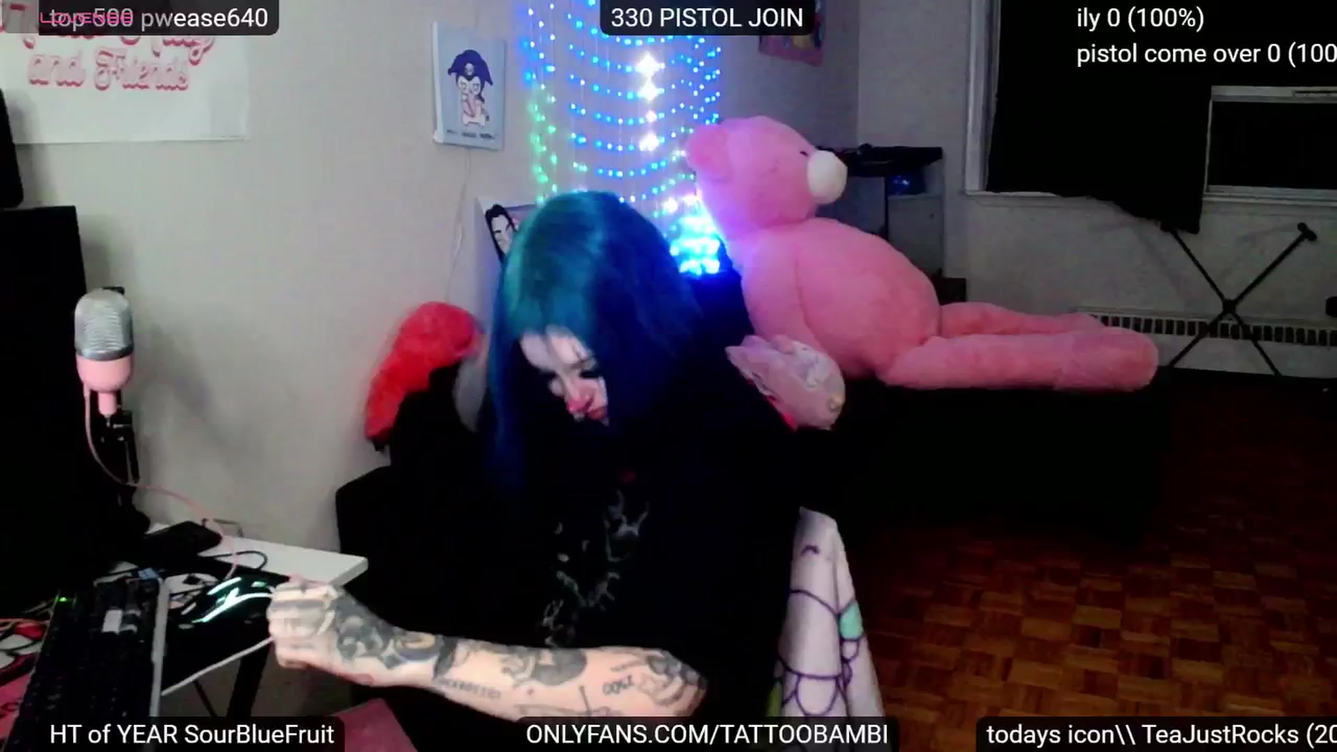 Gallery image thumbnail from Tattoobambi's myfreecams stream on, 10/22/2024, 24:01 image 19 of 20