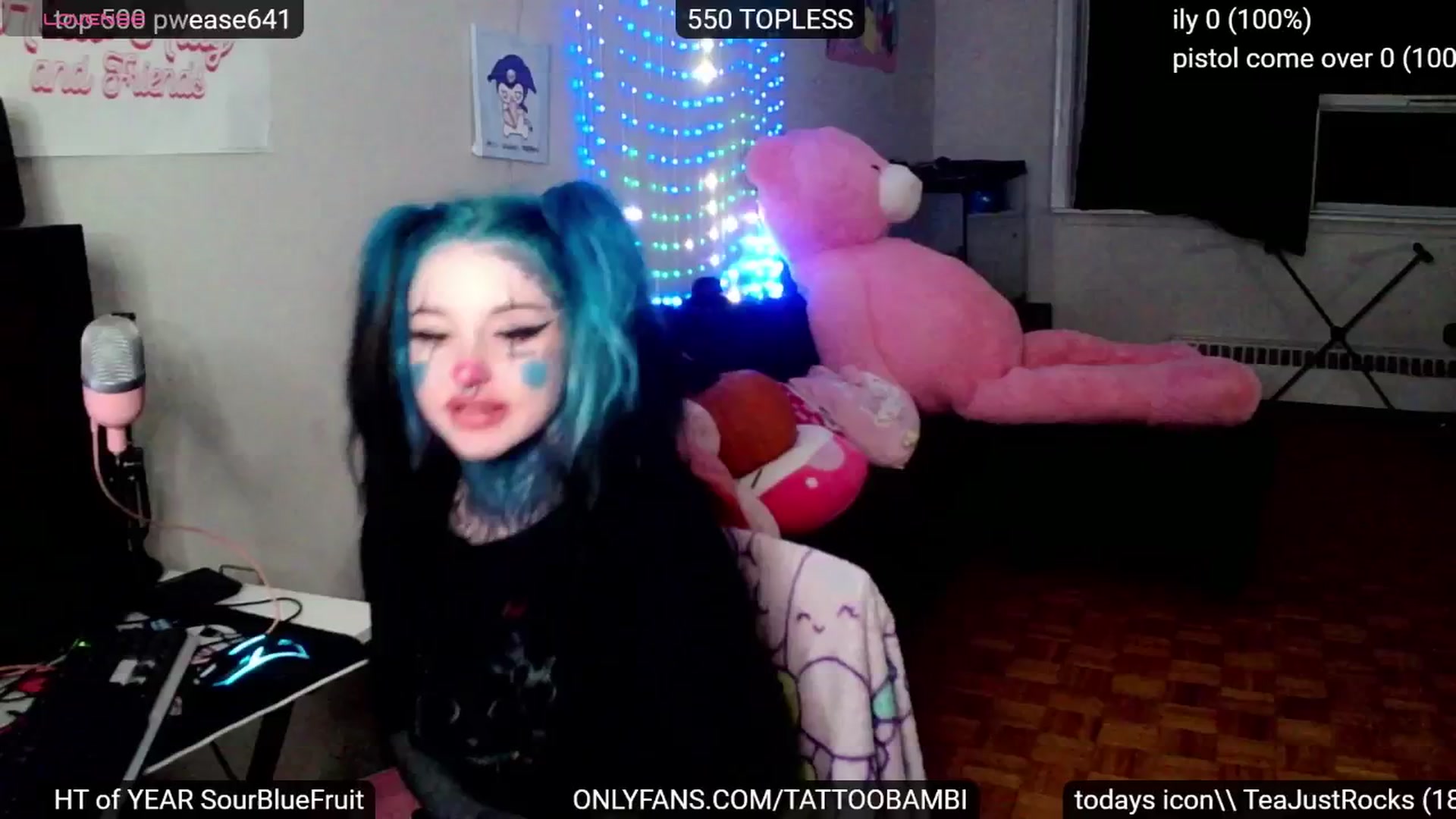 Gallery image thumbnail from Tattoobambi's myfreecams stream on, 10/22/2024, 24:01 image 11 of 20