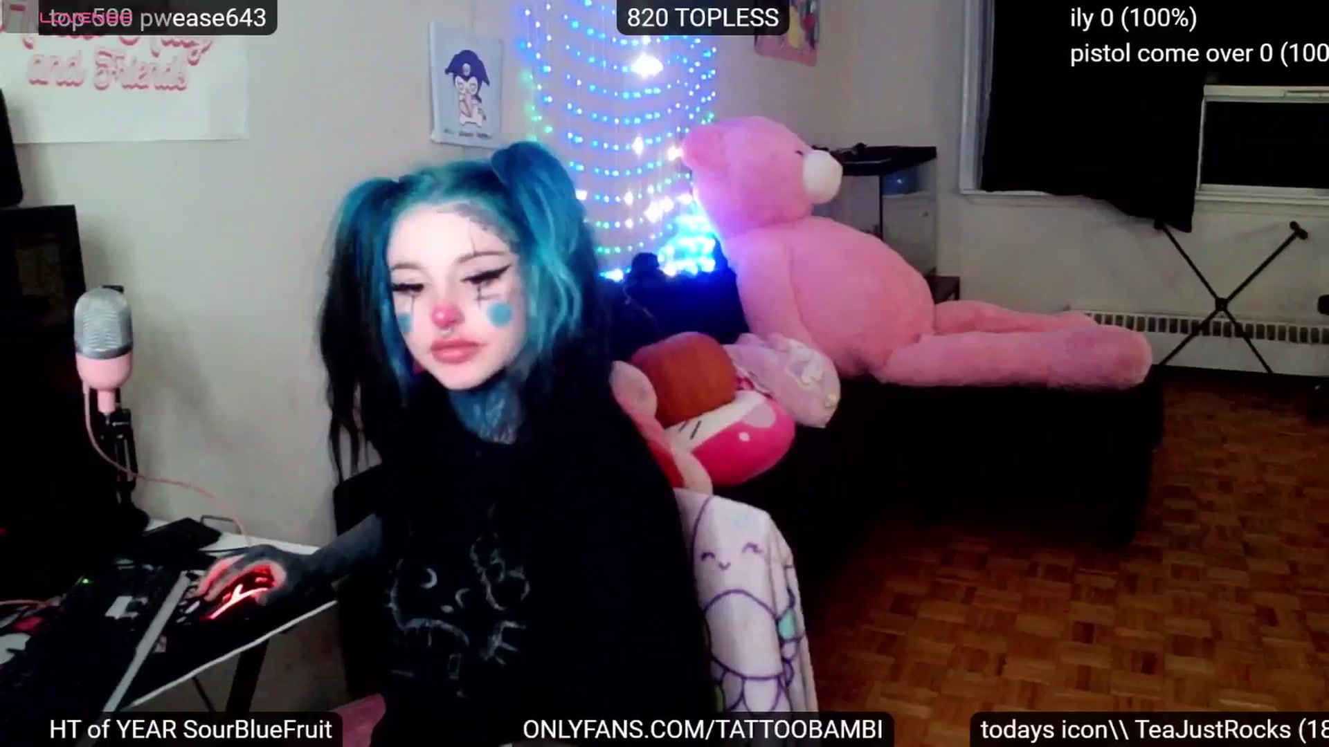 Gallery image thumbnail from Tattoobambi's myfreecams stream on, 10/22/2024, 24:01 image 2 of 20